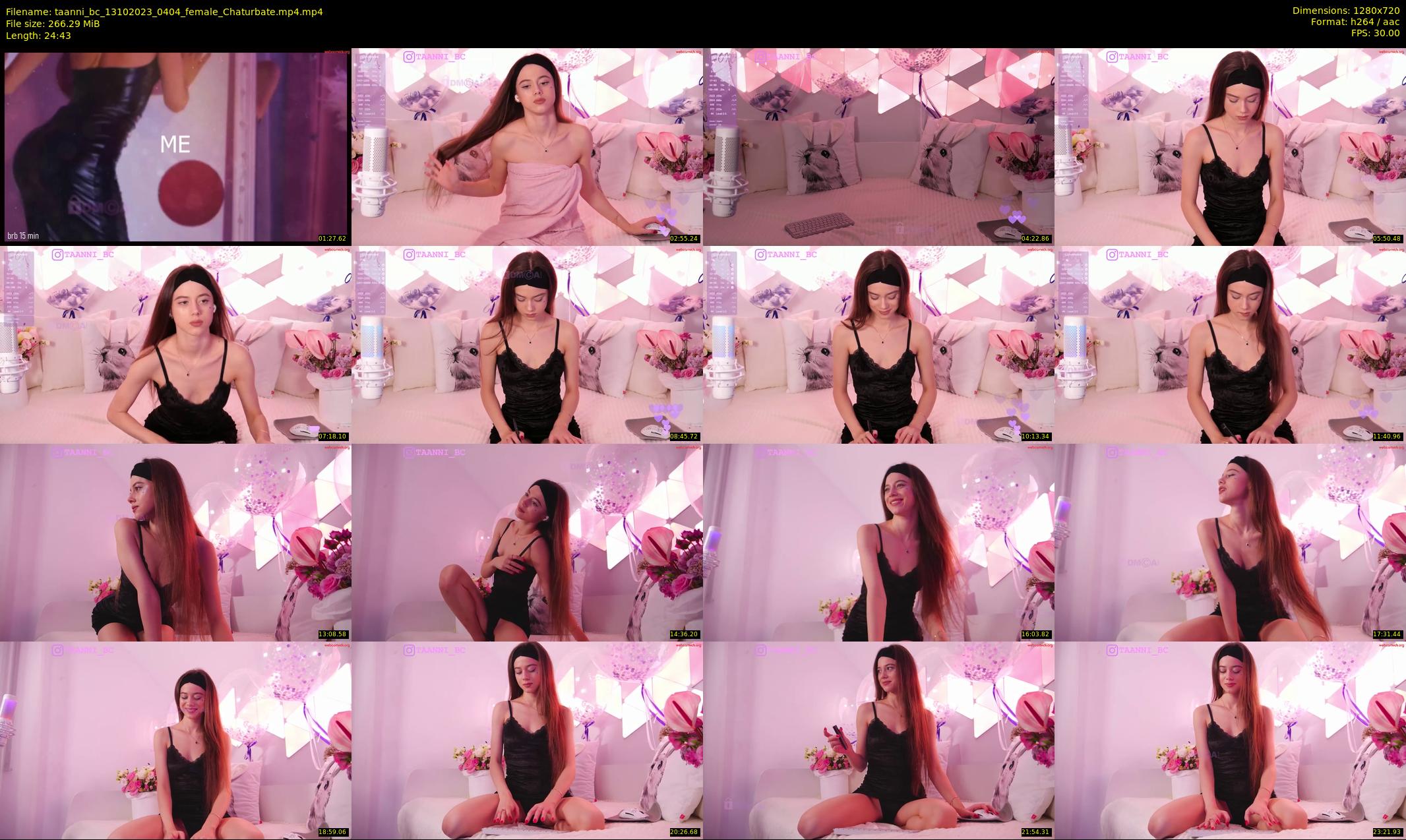 taanni_bc — 25 minute Chaturbate female cam show recording, 720p, Oct 13, 2023