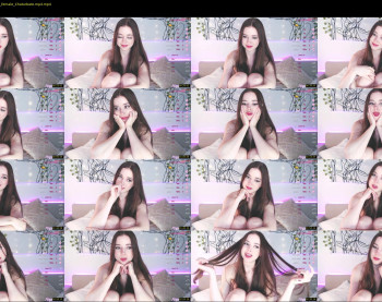 tayasha — 3 minute Chaturbate female cam show recording, 720p, Oct 12, 2023