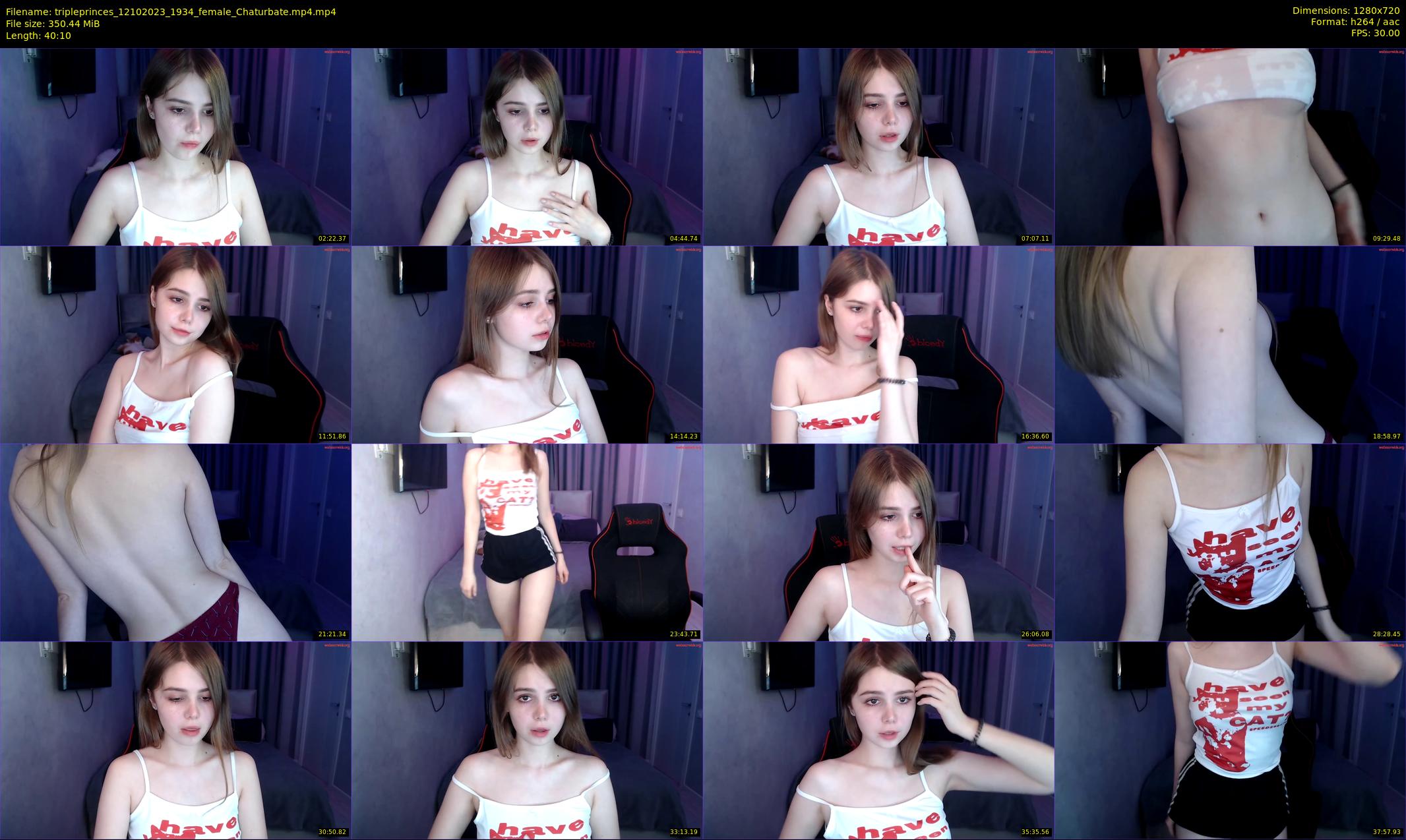tripleprinces — 41 minute Chaturbate female cam show recording, 720p, Oct 12, 2023