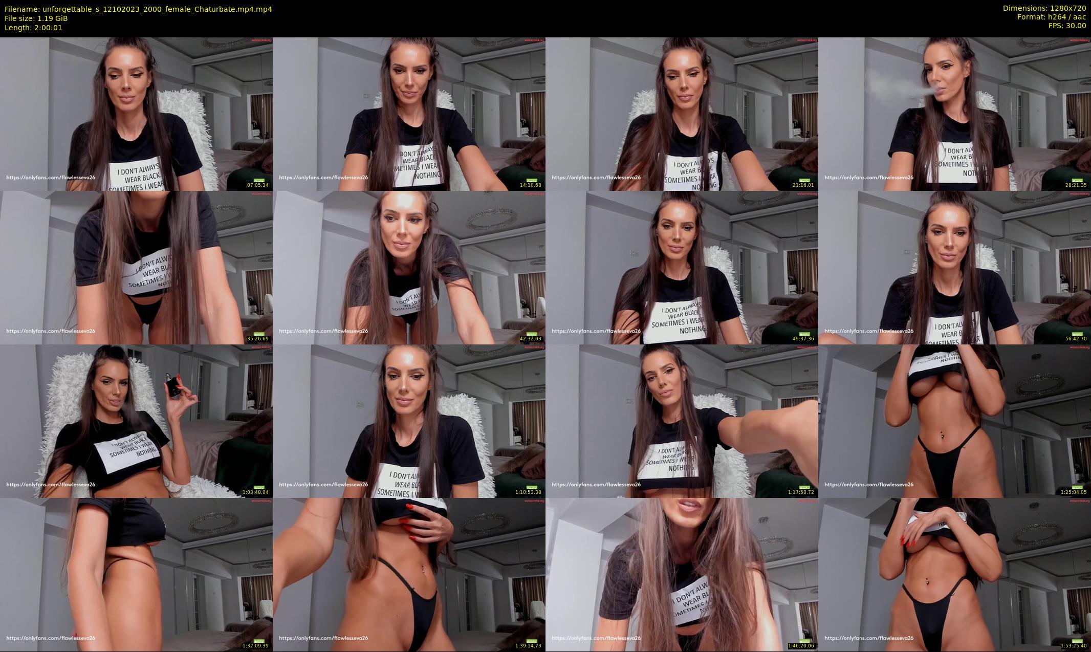 unforgettable_s — 121 minute Chaturbate female cam show recording, 720p, Oct 12, 2023