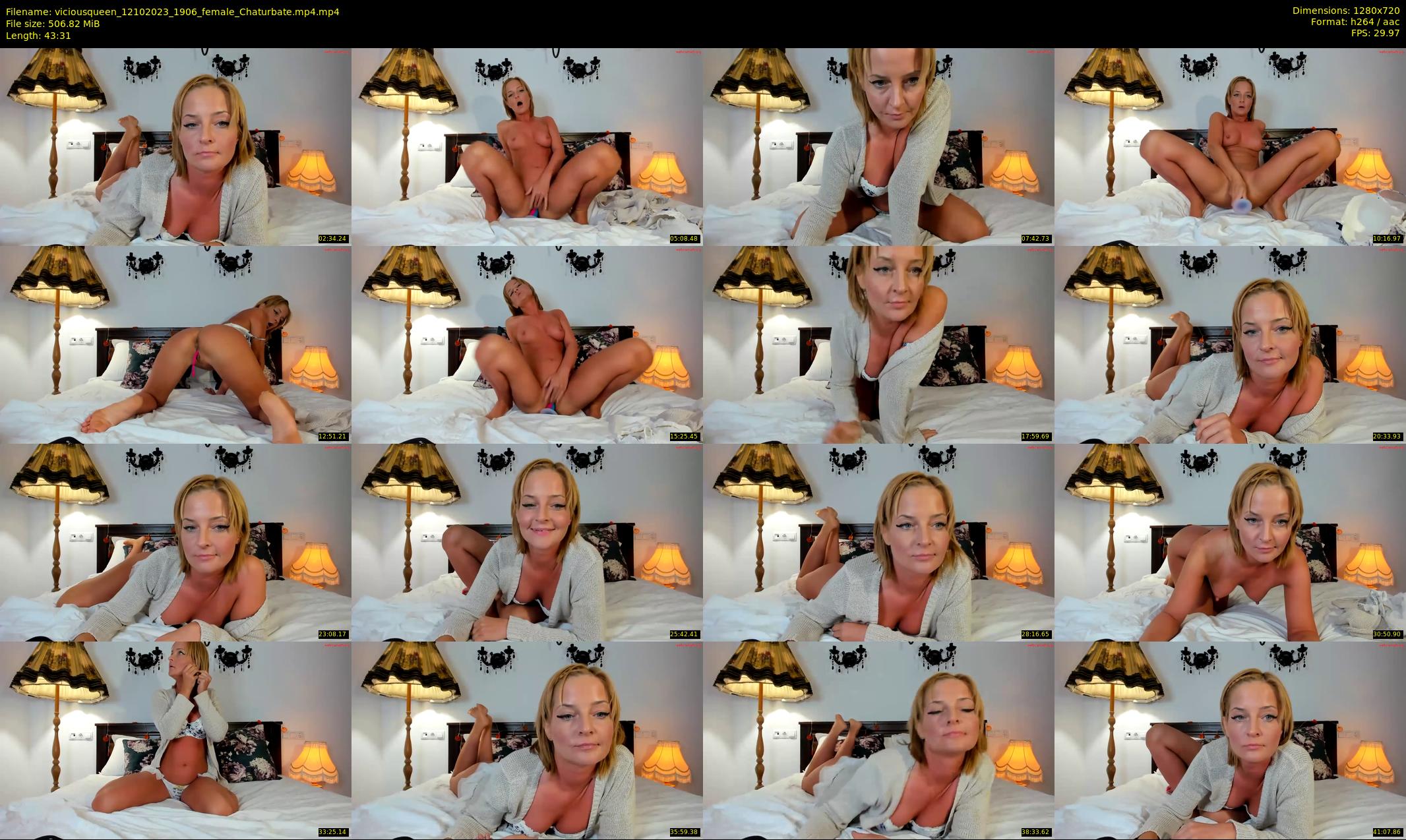 viciousqueen — 44 minute Chaturbate female cam show recording, 720p, Oct 12, 2023