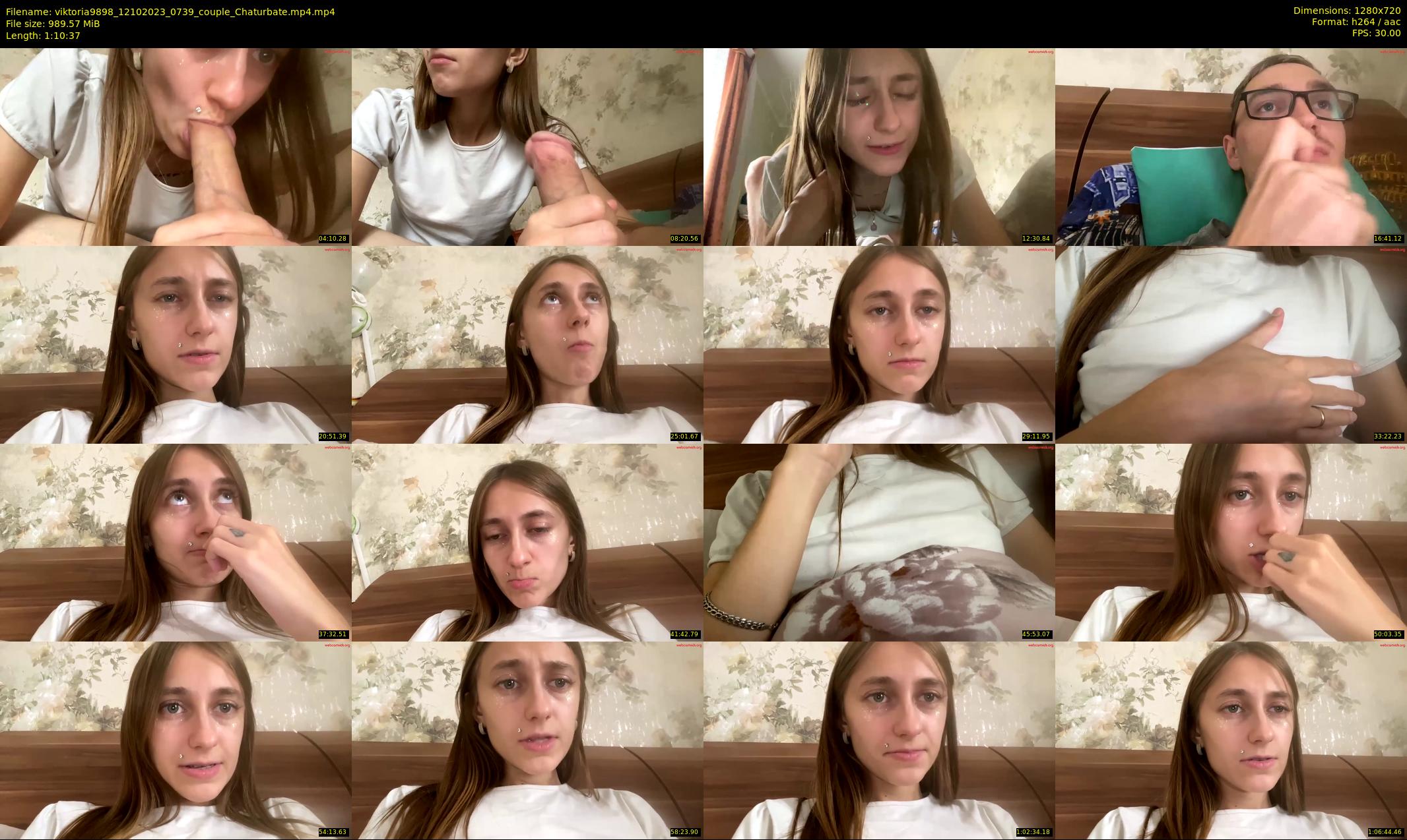 viktoria9898 — 71 minute Chaturbate couple cam show recording, 720p, Oct 12, 2023