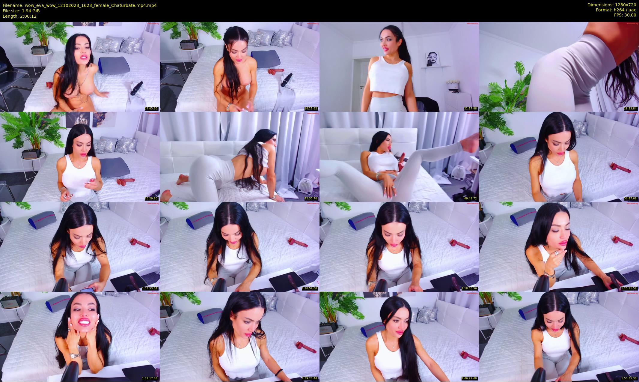 wow_eva_wow — 121 minute Chaturbate female cam show recording, 720p, Oct 12, 2023