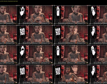 666deathgasm — 120 minute Chaturbate female cam show recording, 720p, Oct 13, 2023