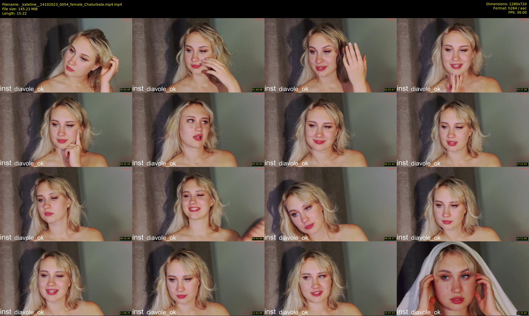_kateline_ — 16 minute Chaturbate female cam show recording, 720p, Oct 14, 2023