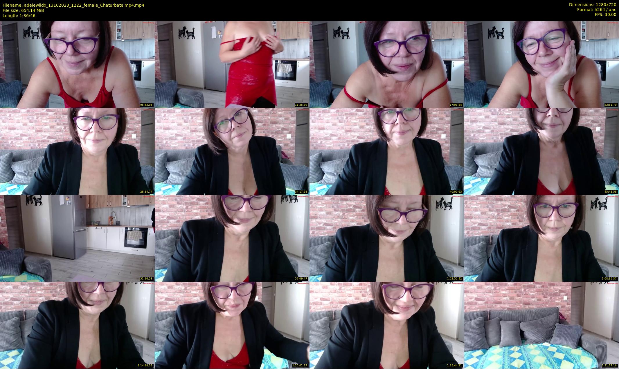 adelewildx — 97 minute Chaturbate female cam show recording, 720p, Oct 13, 2023