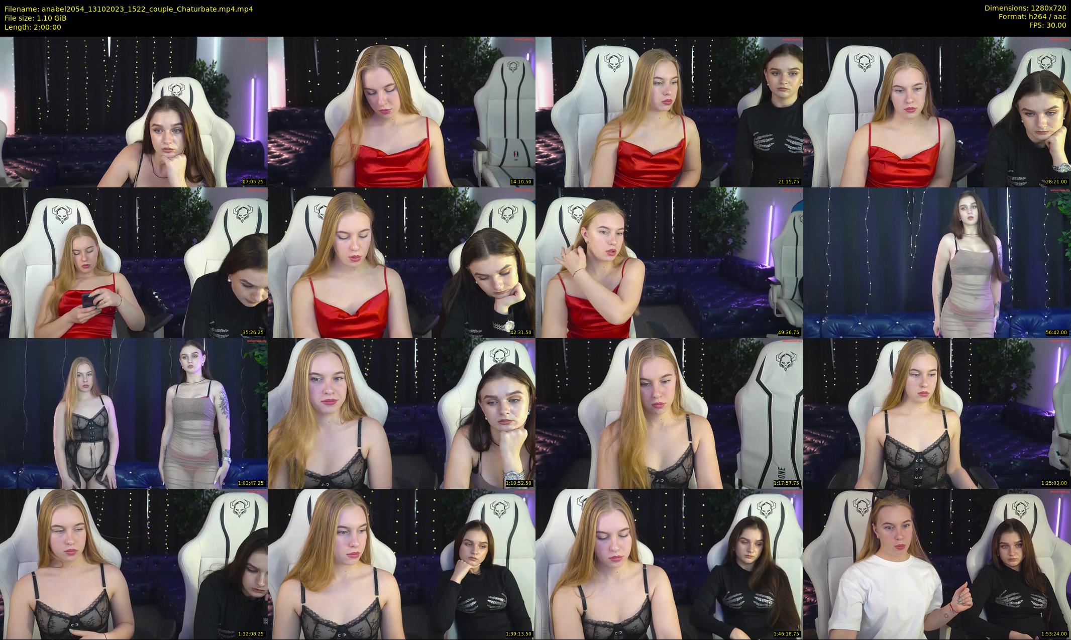 anabel2054 — 120 minute Chaturbate female cam show recording, 720p, Oct 13, 2023