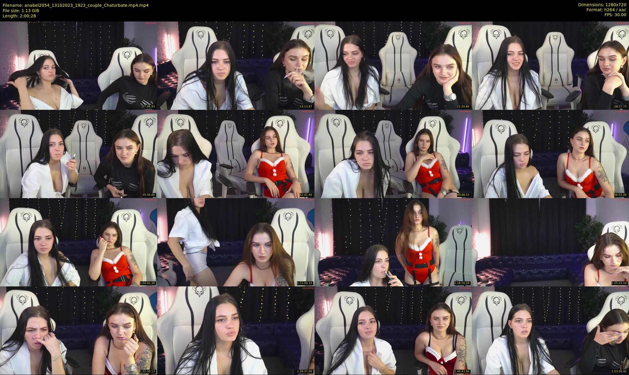 anabel2054 — 121 minute Chaturbate female cam show recording, 720p, Oct 13, 2023