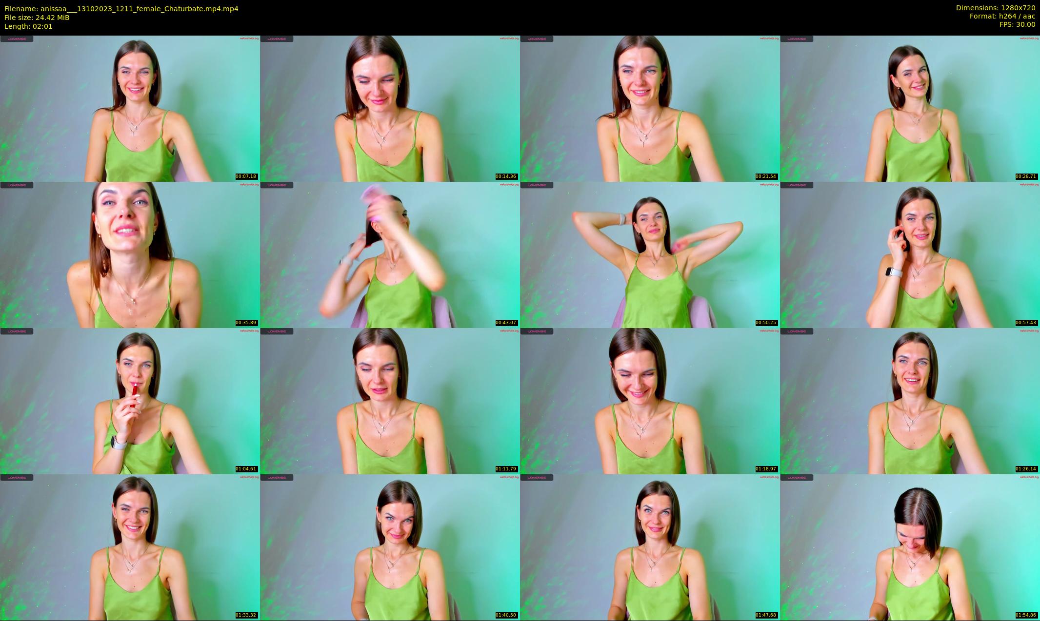 anissaa__ — 3 minute Chaturbate female cam show recording, 720p, Oct 13, 2023