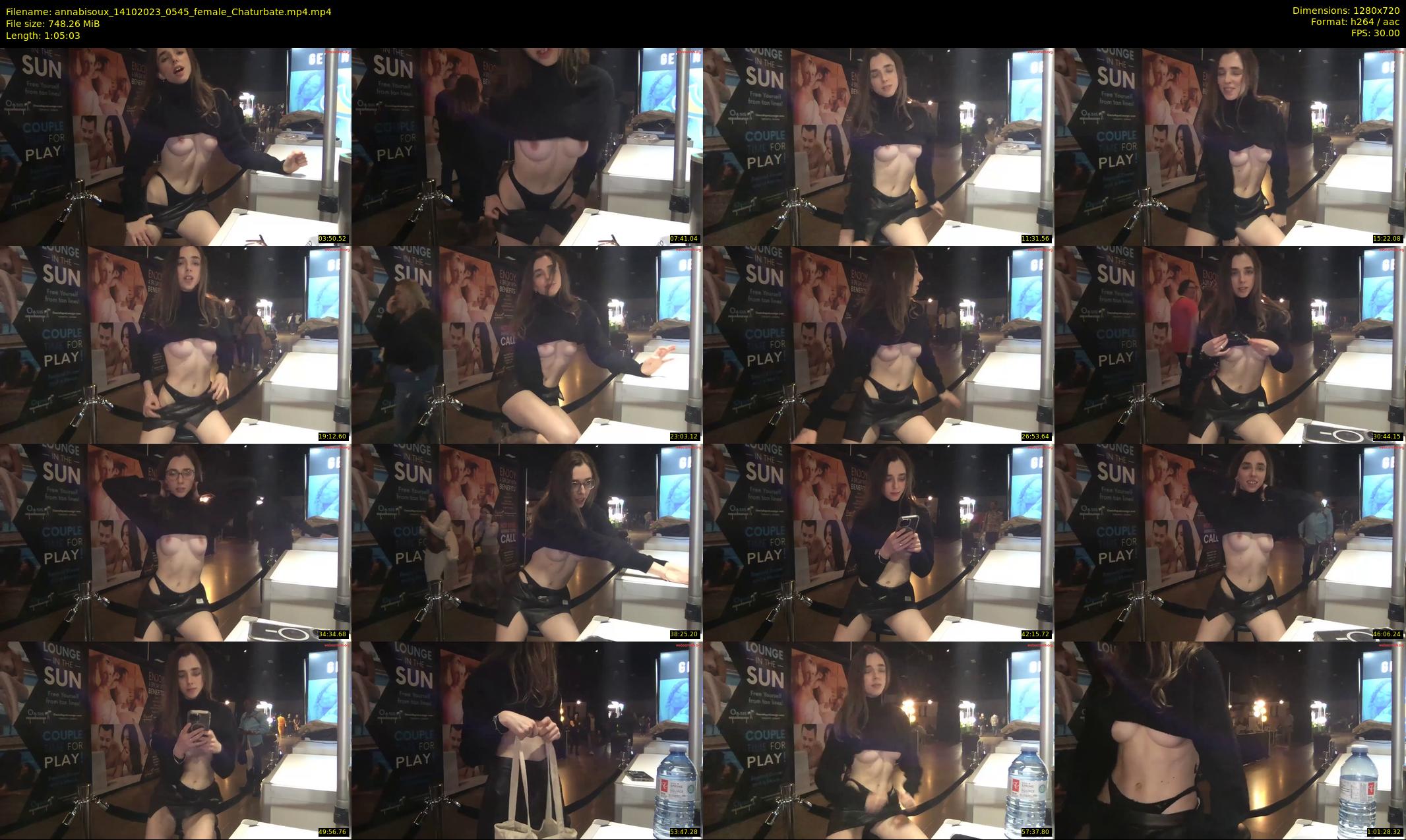 annabisoux — 66 minute Chaturbate female cam show recording, 720p, Oct 14, 2023