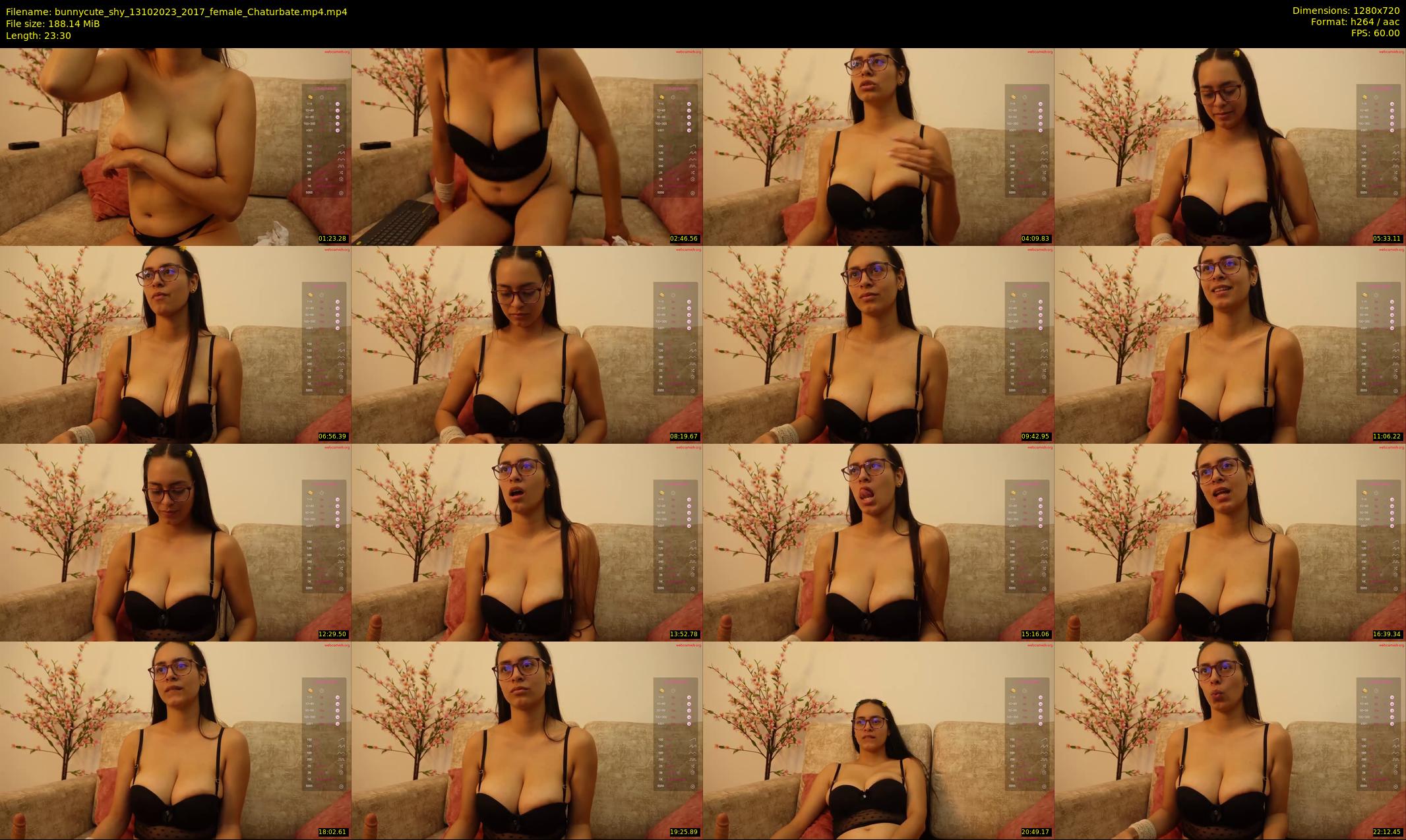 bunnycute_shy — 24 minute Chaturbate female cam show recording, 720p, Oct 13, 2023