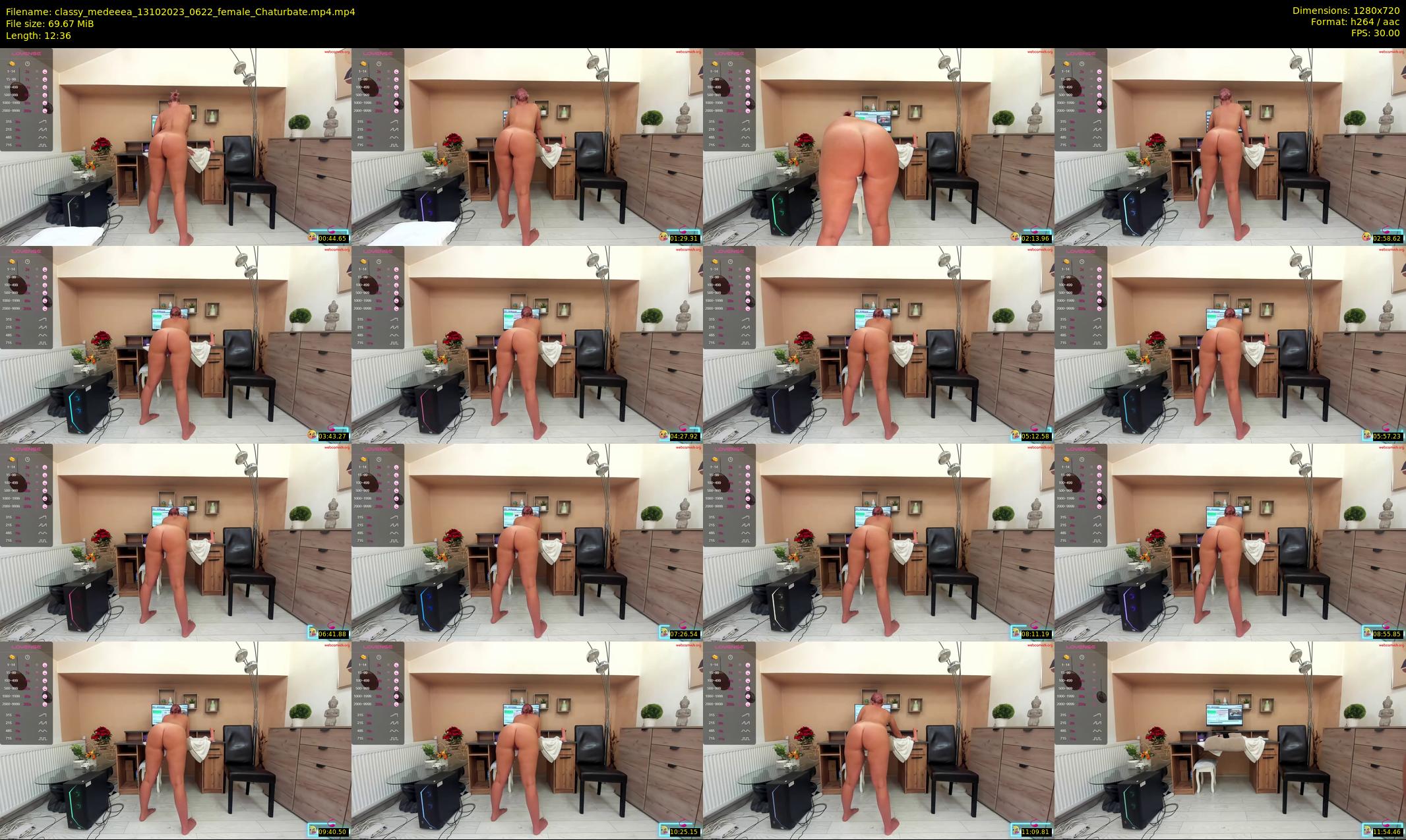 classy_medeeea — 13 minute Chaturbate female cam show recording, 720p, Oct 13, 2023