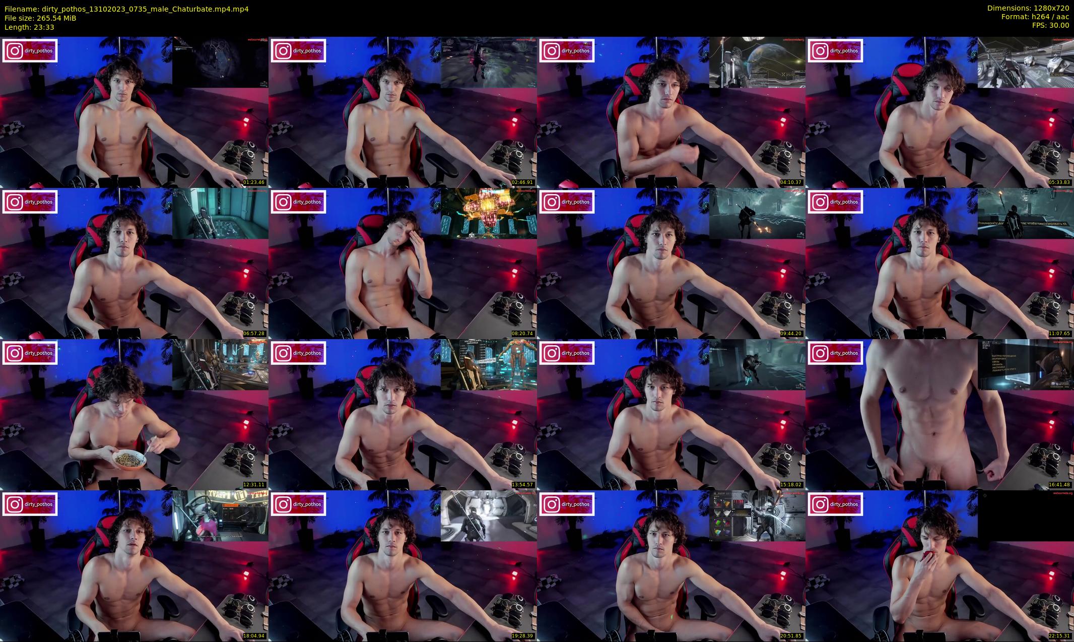 dirty_pothos — 24 minute Chaturbate male cam show recording, 720p, Oct 13, 2023