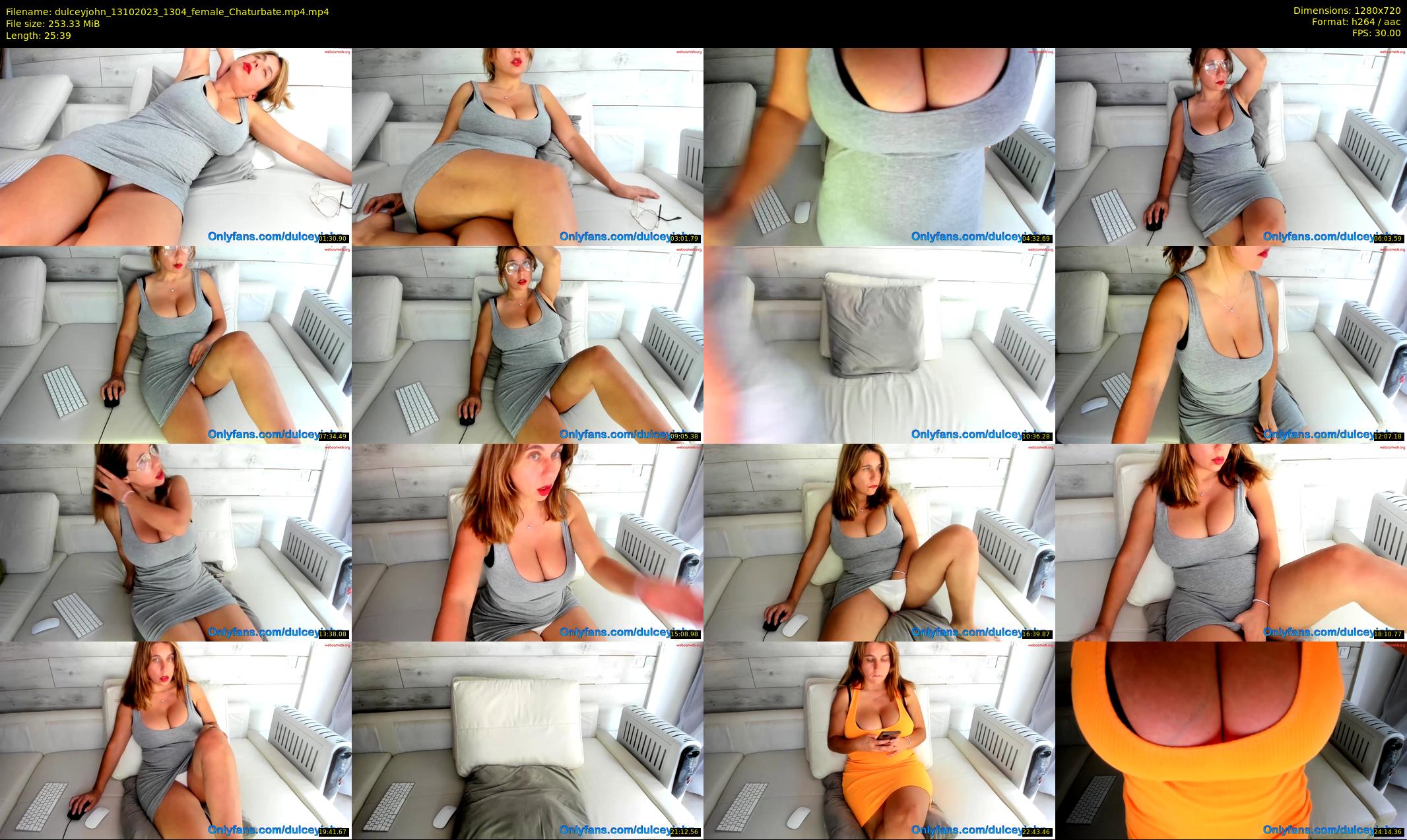 dulceyjohn — 26 minute Chaturbate female cam show recording, 720p, Oct 13, 2023