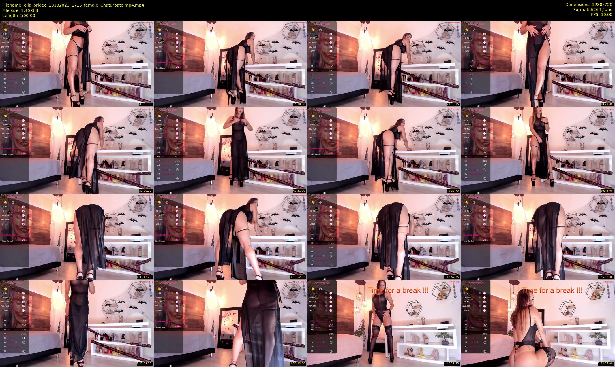ella_pridee — 120 minute Chaturbate female cam show recording, 720p, Oct 13, 2023