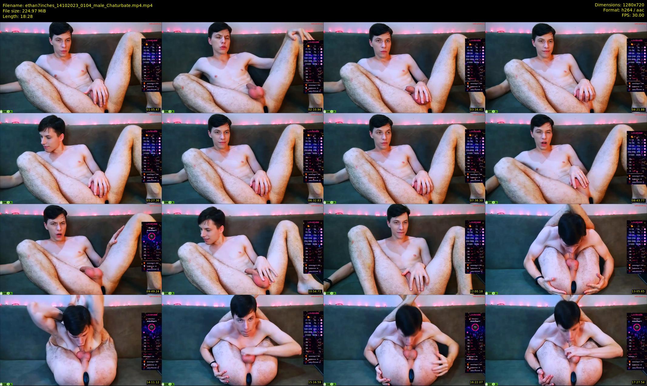 ethan7inches — 19 minute Chaturbate male cam show recording, 720p, Oct 14, 2023