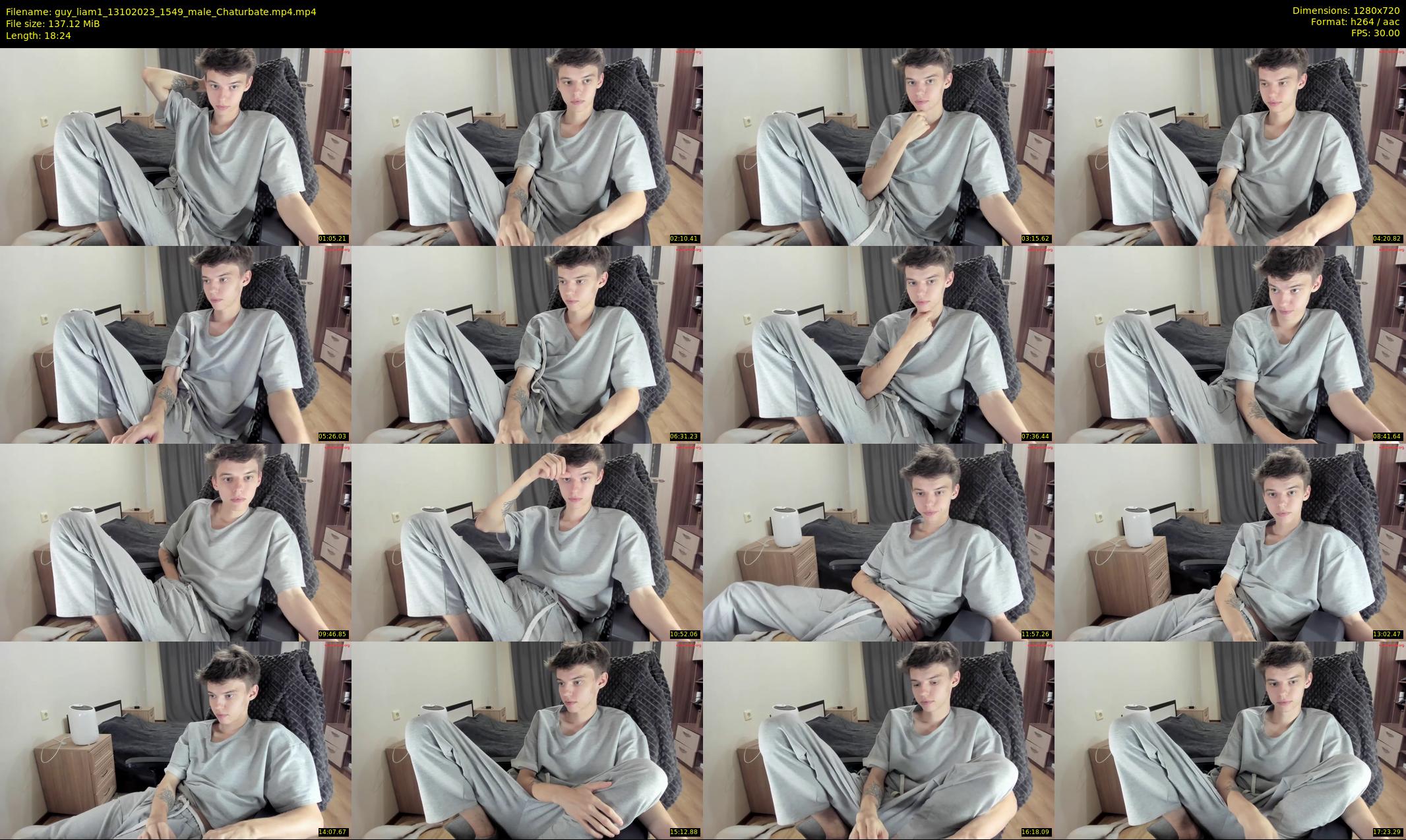 guy_liam1 — 19 minute Chaturbate male cam show recording, 720p, Oct 13, 2023