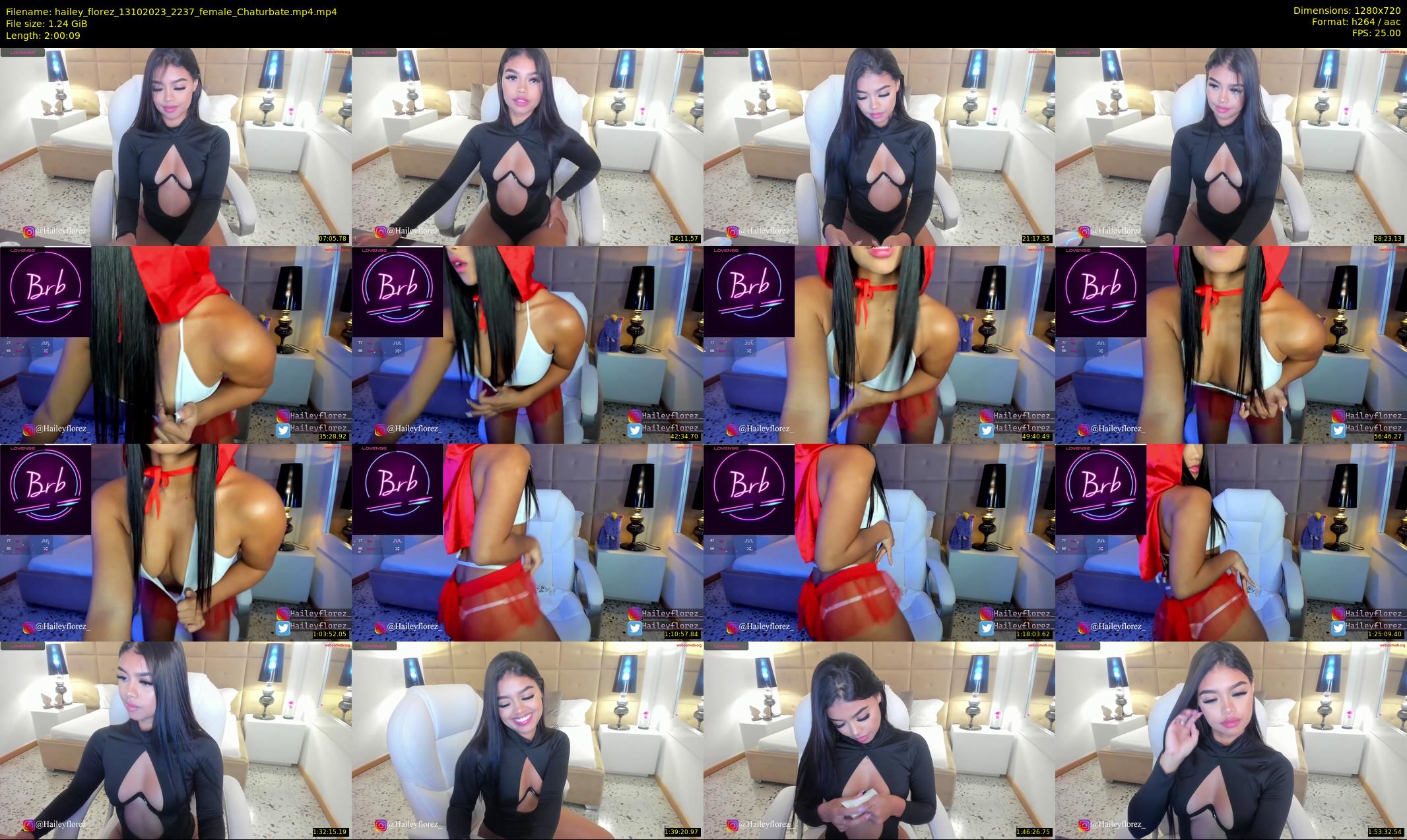 hailey_florez — 121 minute Chaturbate female cam show recording, 720p, Oct 13, 2023