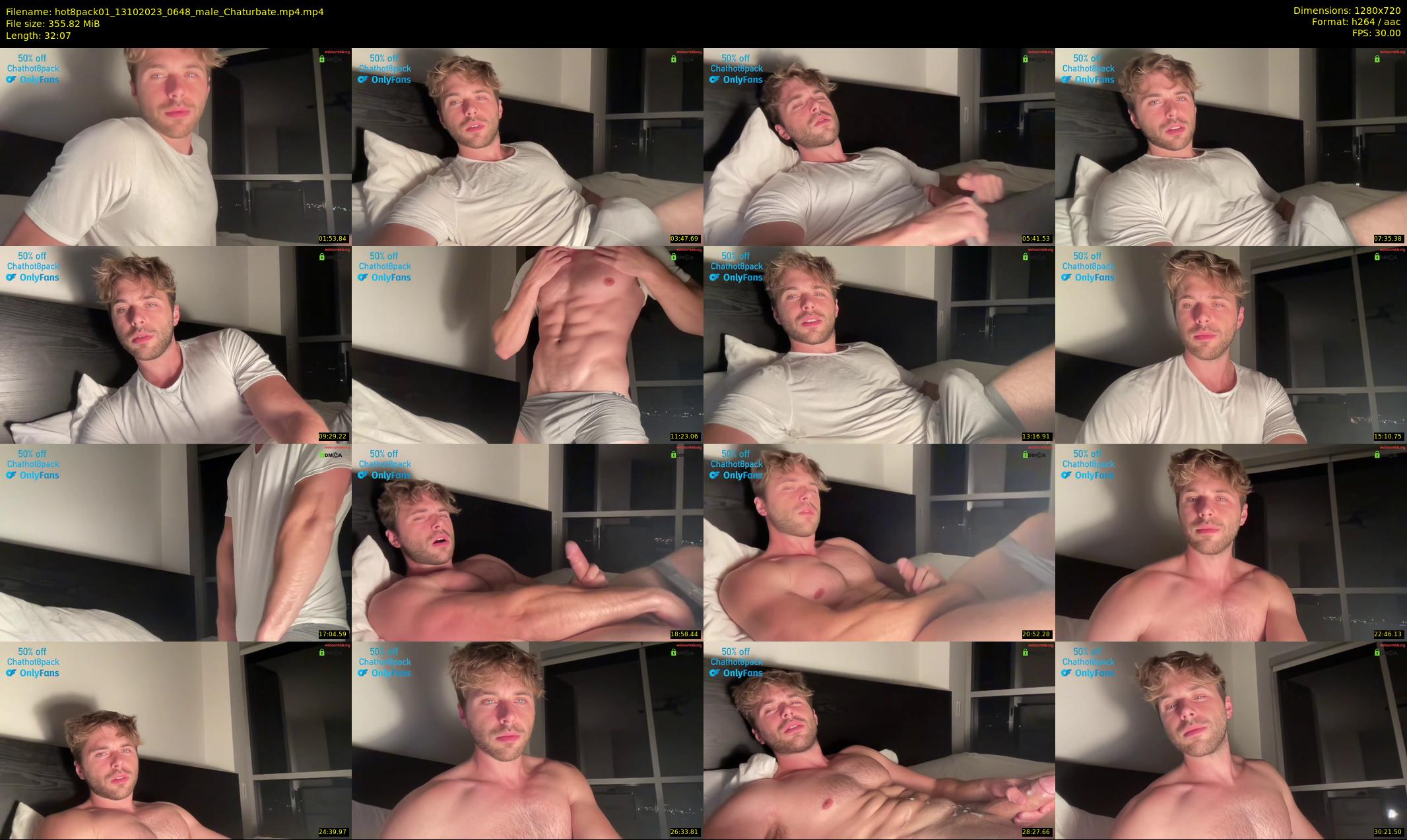 hot8pack01 — 33 minute Chaturbate male cam show recording, 720p, Oct 13, 2023