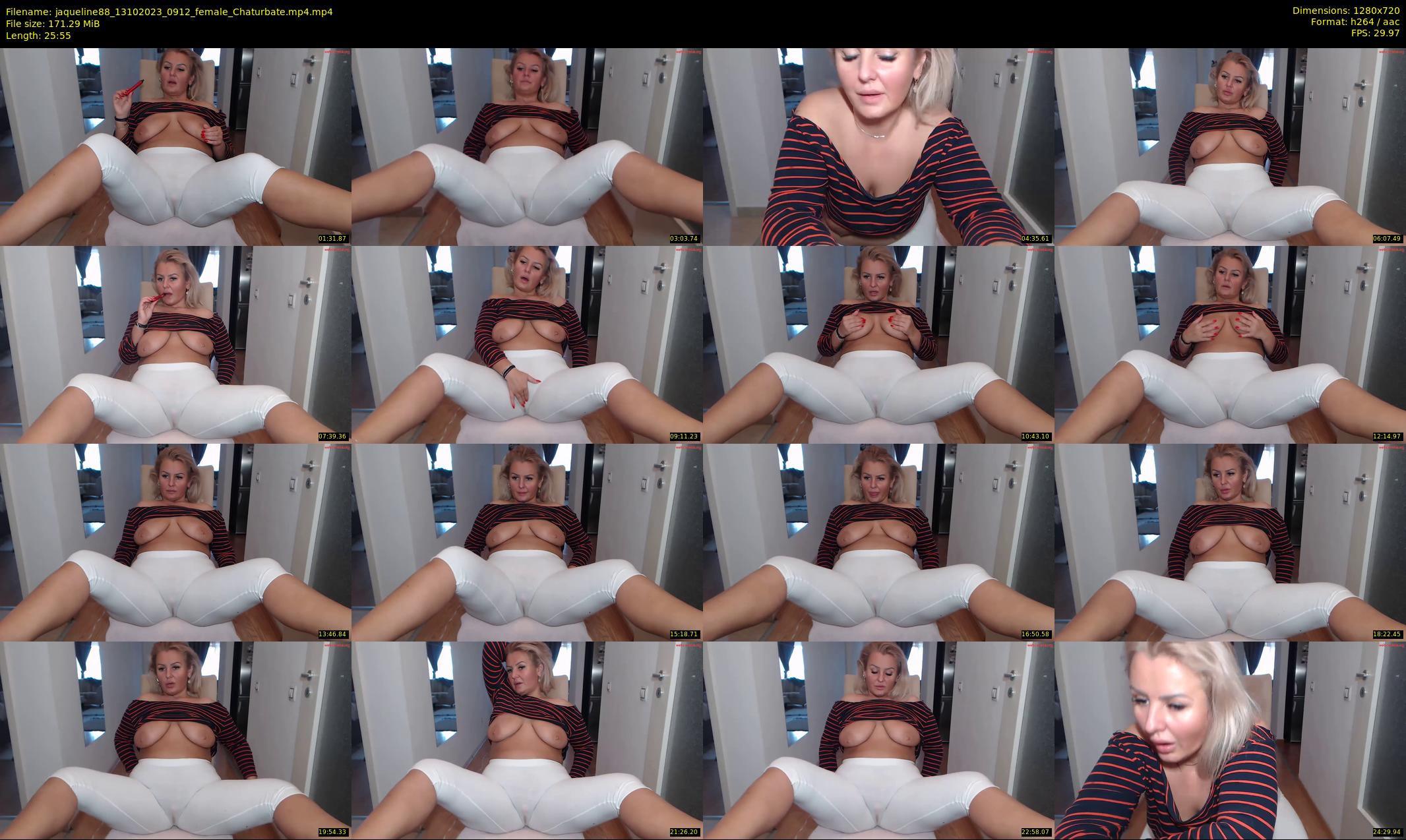 jaqueline88 — 26 minute Chaturbate female cam show recording, 720p, Oct 13, 2023