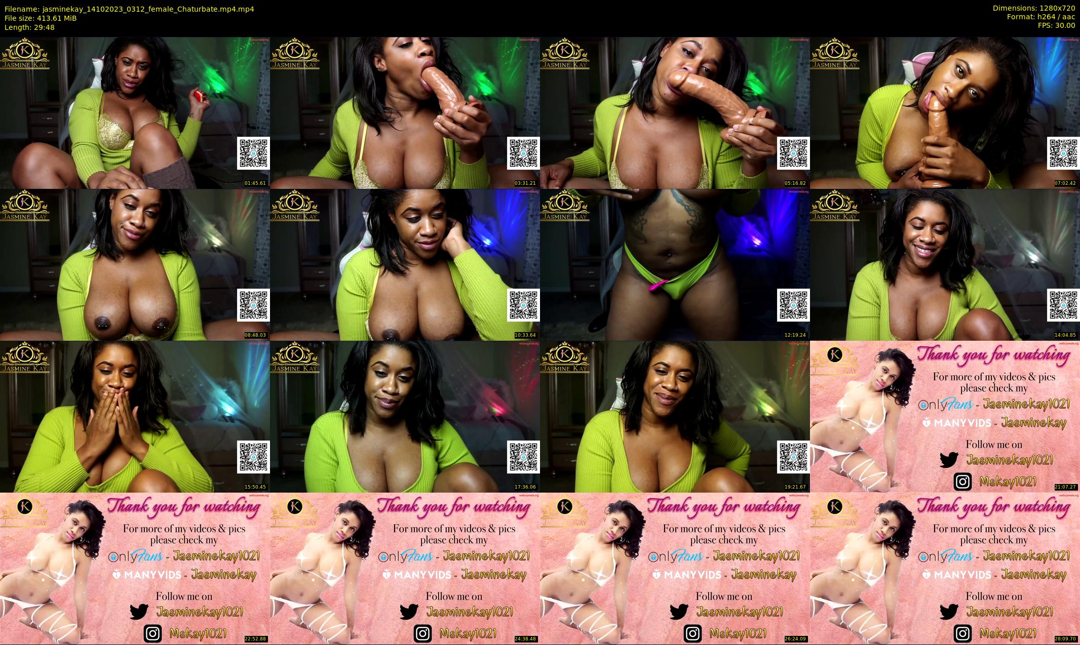 jasminekay — 30 minute Chaturbate female cam show recording, 720p, Oct 14, 2023