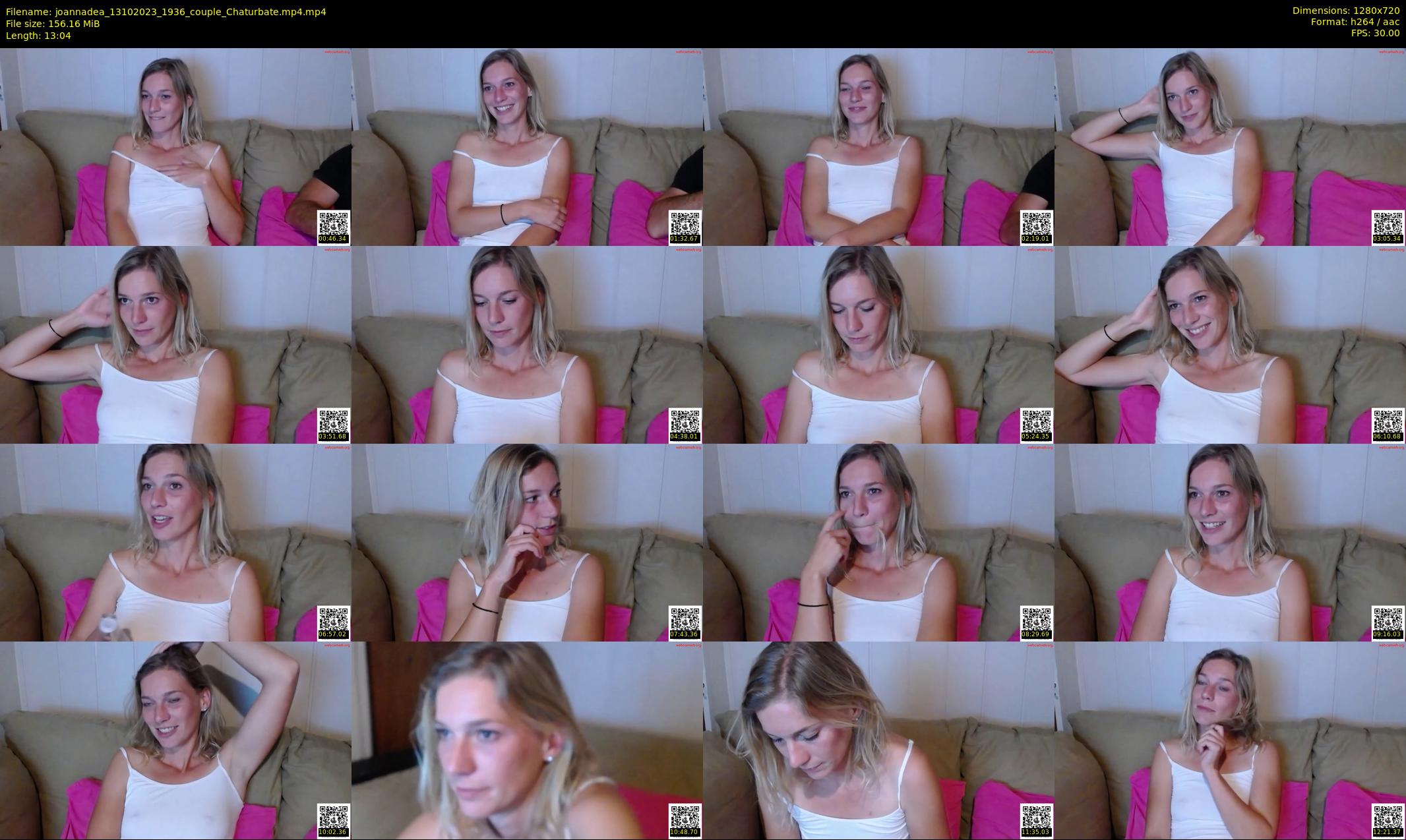 joannadea — 14 minute Chaturbate female cam show recording, 720p, Oct 13, 2023