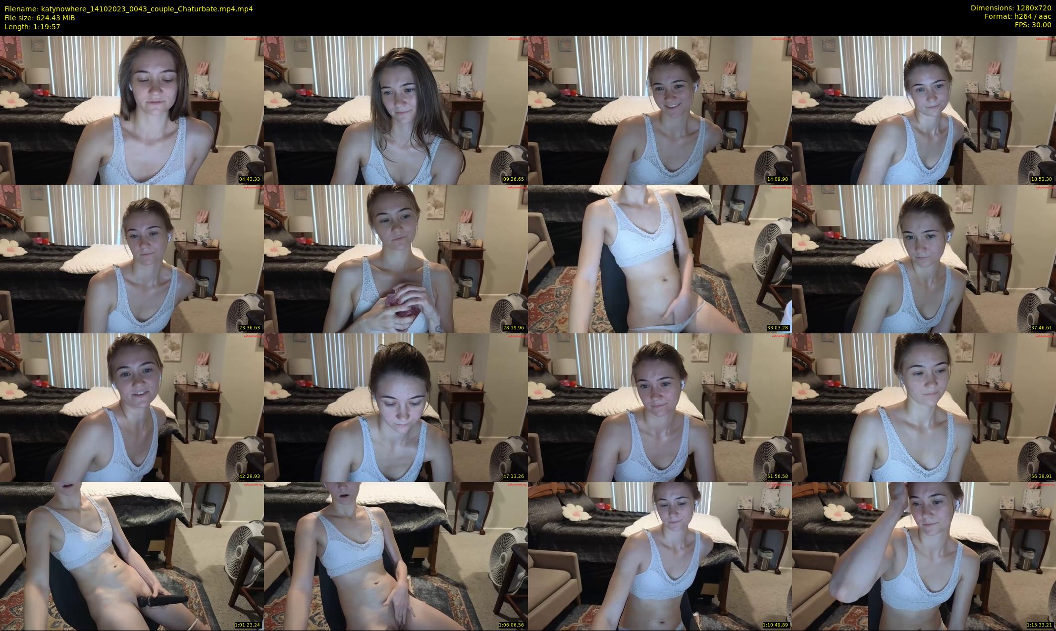 katynowhere — 80 minute Chaturbate female cam show recording, 720p, Oct 14, 2023