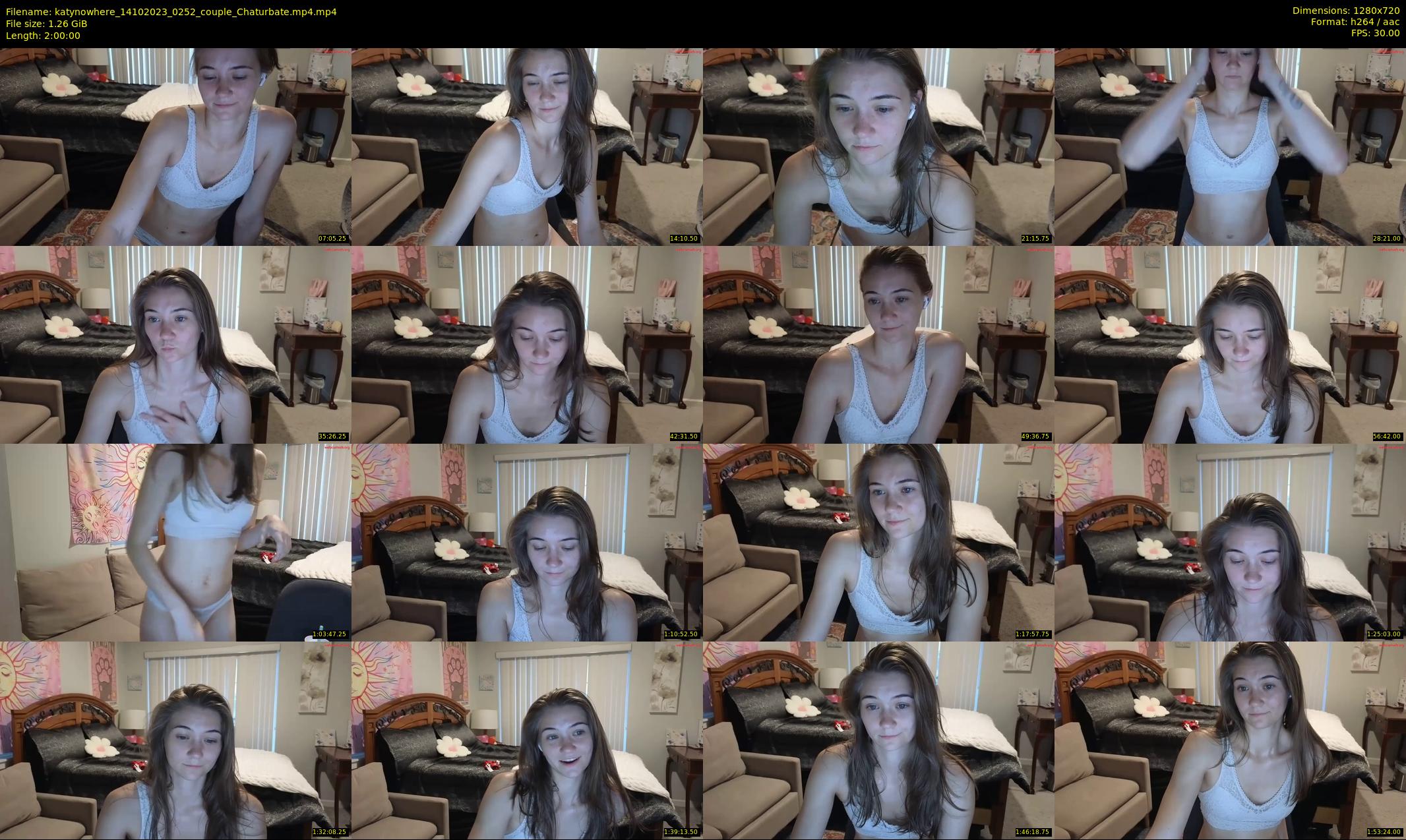 katynowhere — 120 minute Chaturbate female cam show recording, 720p, Oct 14, 2023