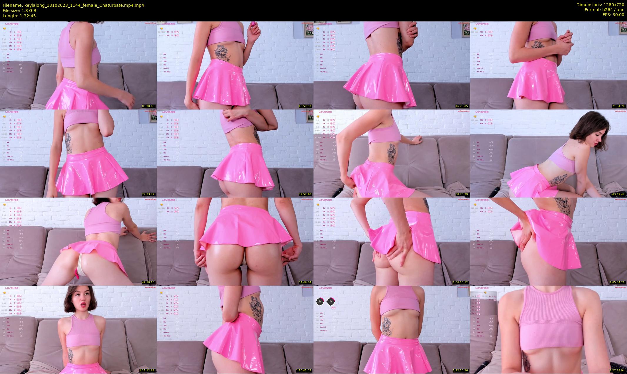 keylalong — 93 minute Chaturbate female cam show recording, 720p, Oct 13, 2023