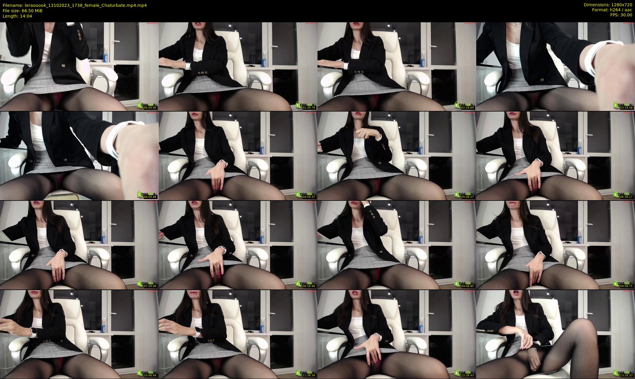 leraooook — 15 minute Chaturbate female cam show recording, 720p, Oct 13, 2023