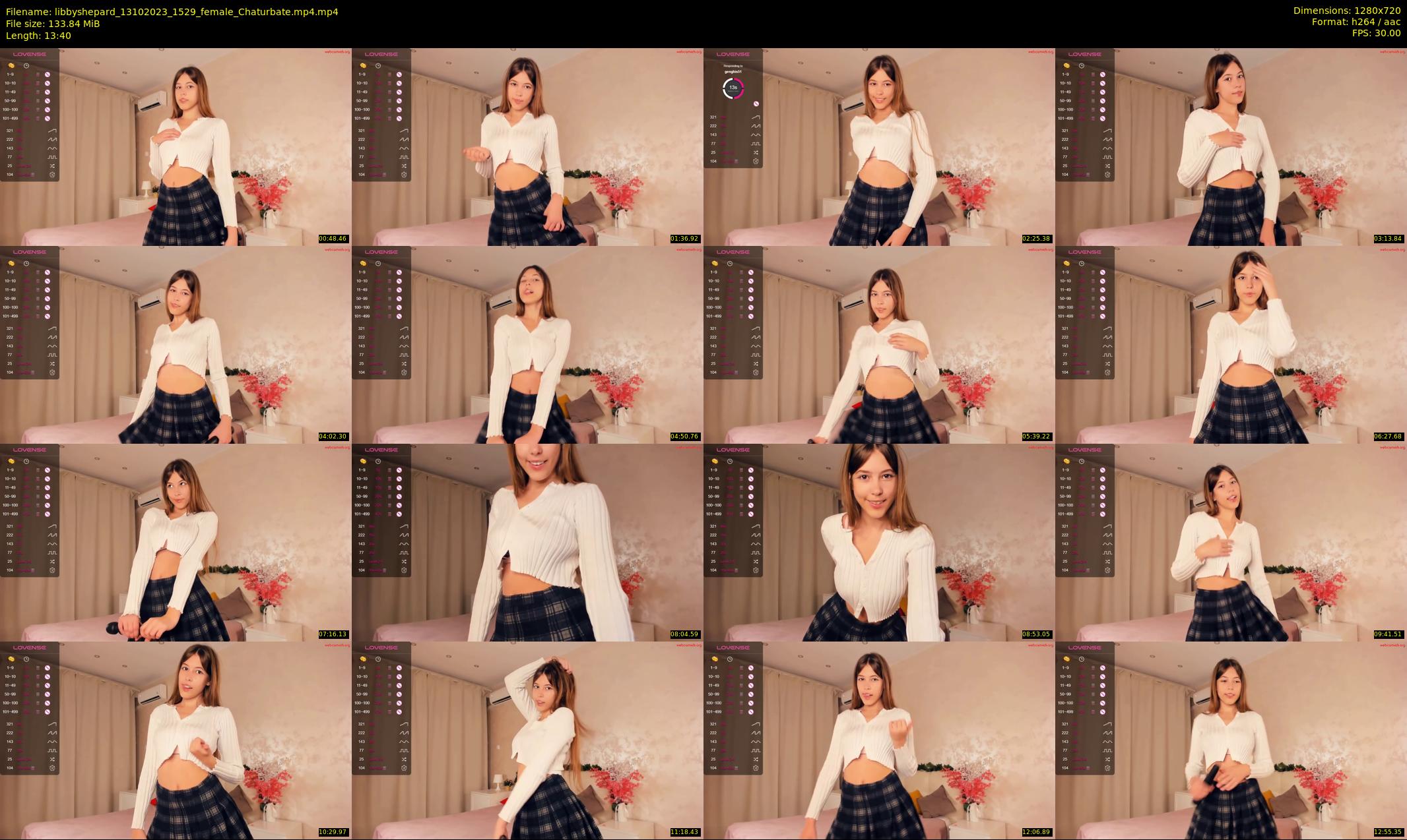 libbyshepard — 14 minute Chaturbate female cam show recording, 720p, Oct 13, 2023