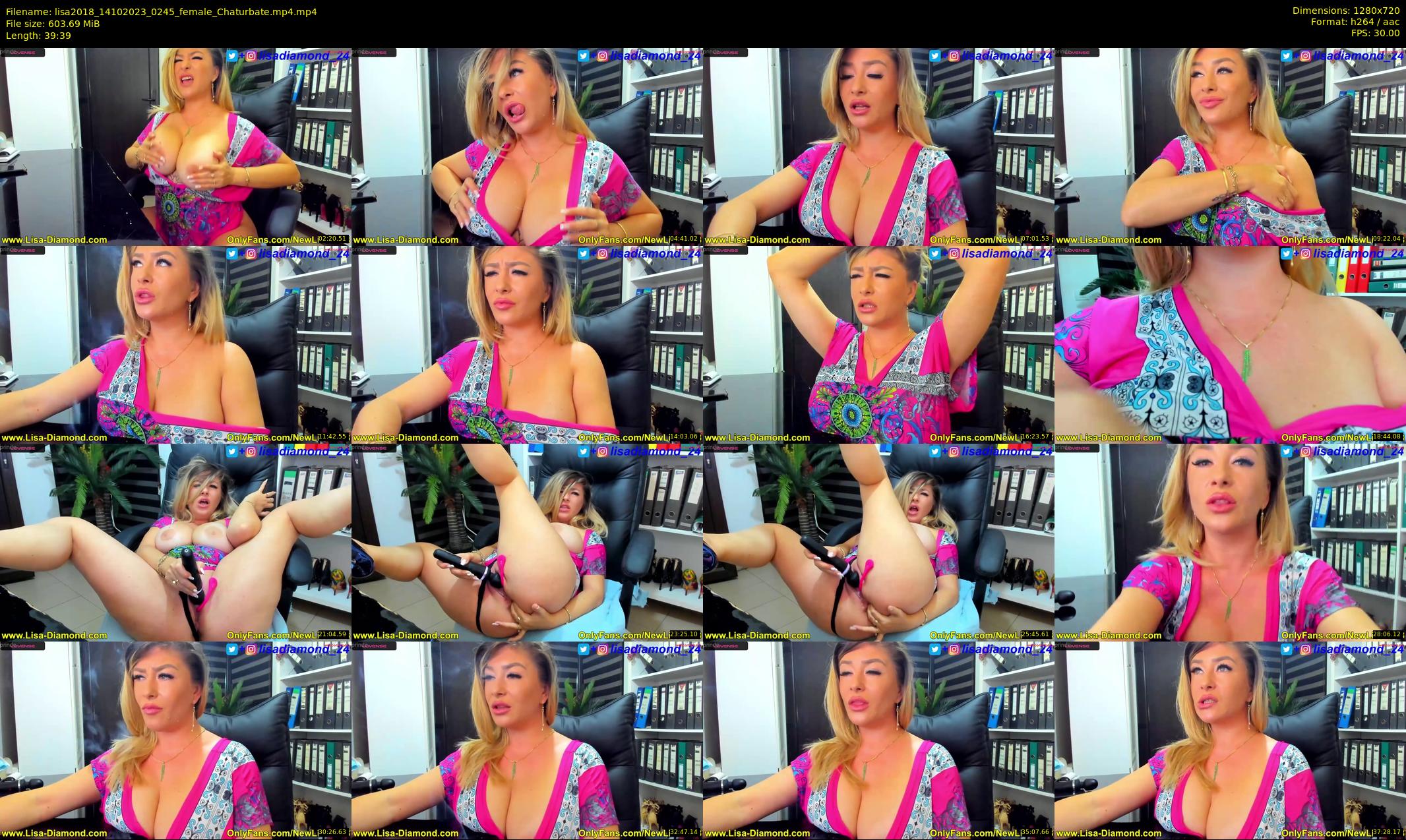 lisa2018 — 40 minute Chaturbate female cam show recording, 720p, Oct 14, 2023