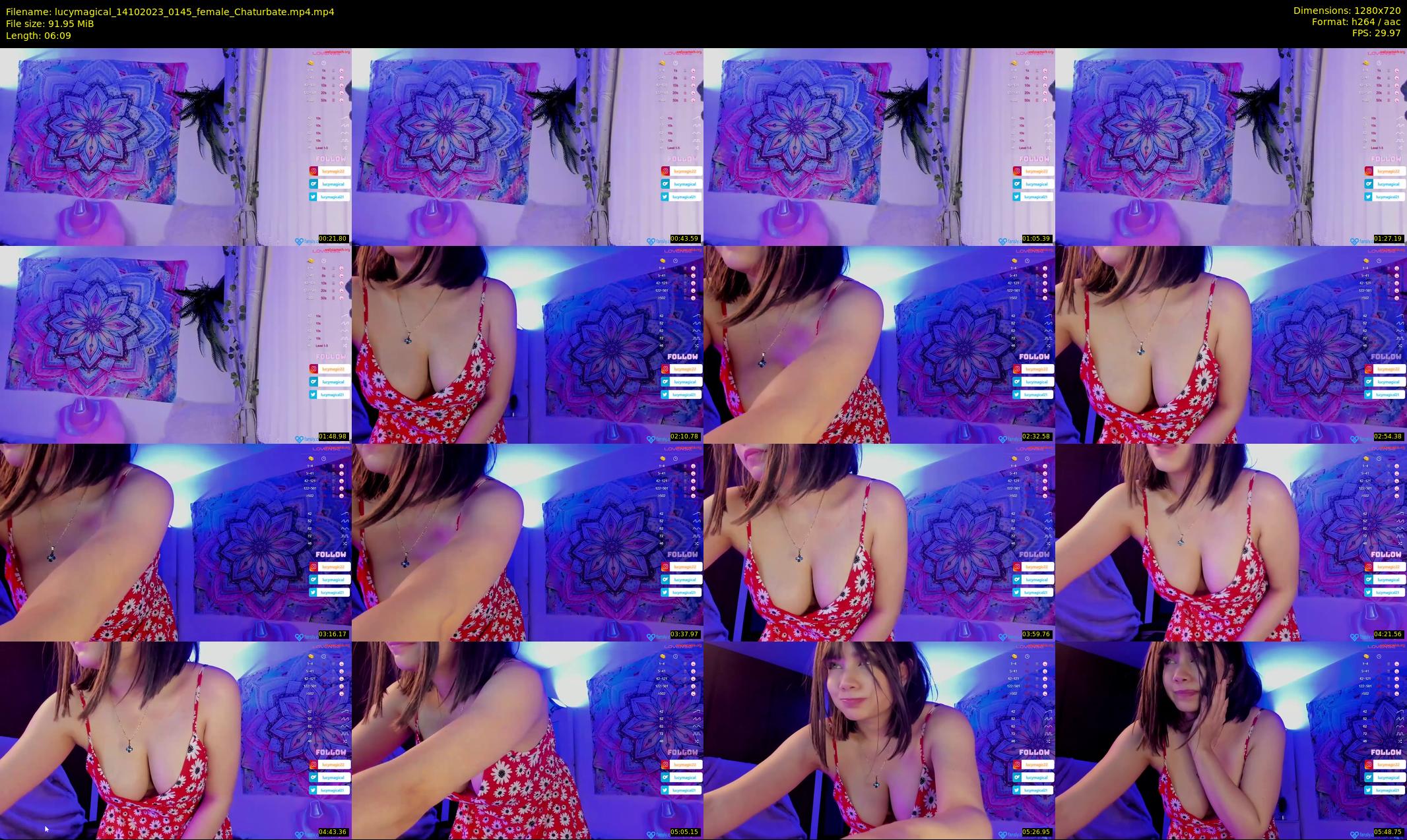 lucymagical — 7 minute Chaturbate female cam show recording, 720p, Oct 14, 2023