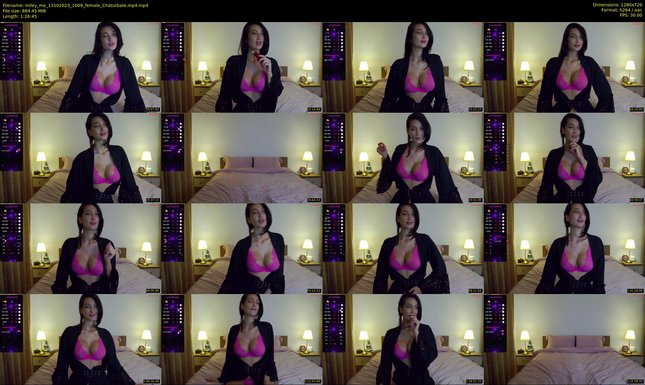miley_me — 87 minute Chaturbate female cam show recording, 720p, Oct 13, 2023