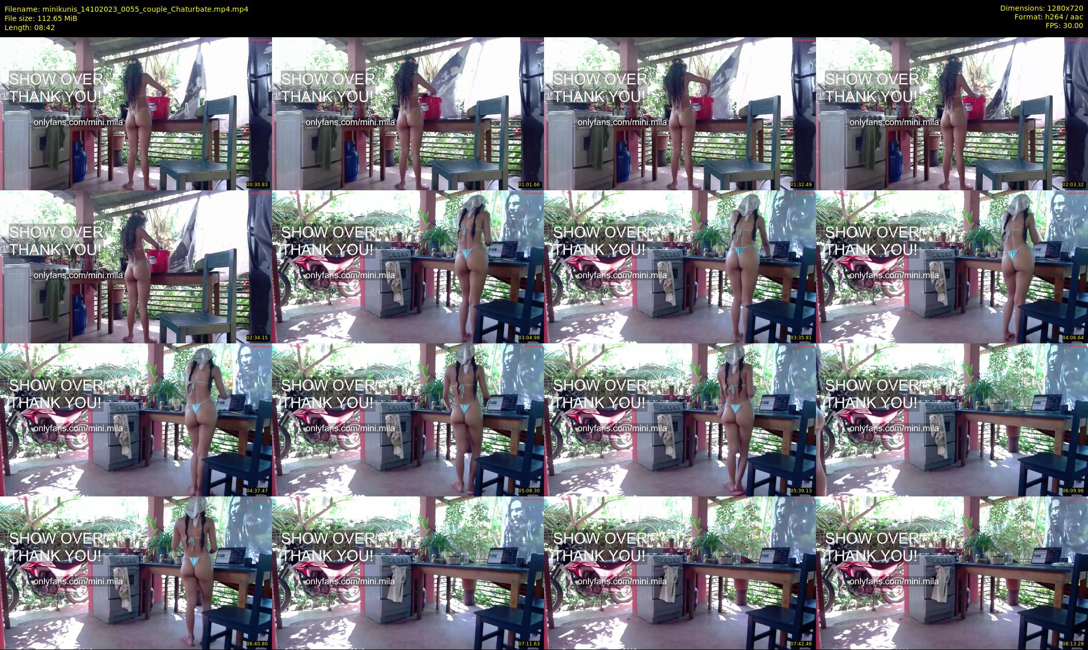 minikunis — 9 minute Chaturbate couple cam show recording, 720p, Oct 14, 2023