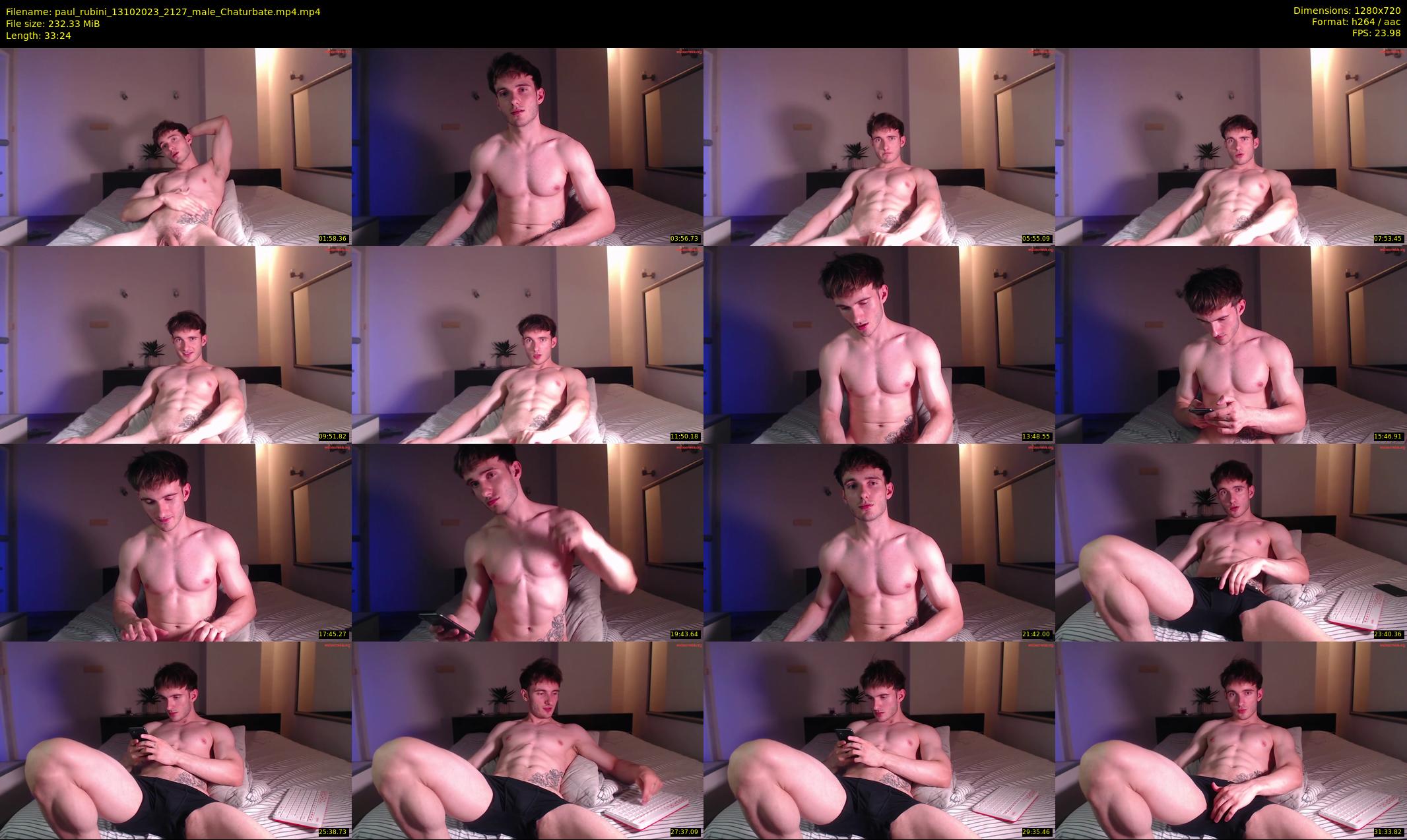 paul_rubini — 34 minute Chaturbate male cam show recording, 720p, Oct 13, 2023