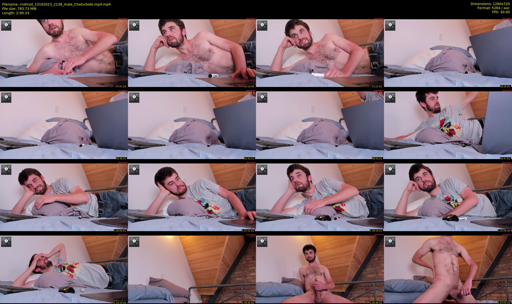 rndmzd — 121 minute Chaturbate male cam show recording, 720p, Oct 13, 2023
