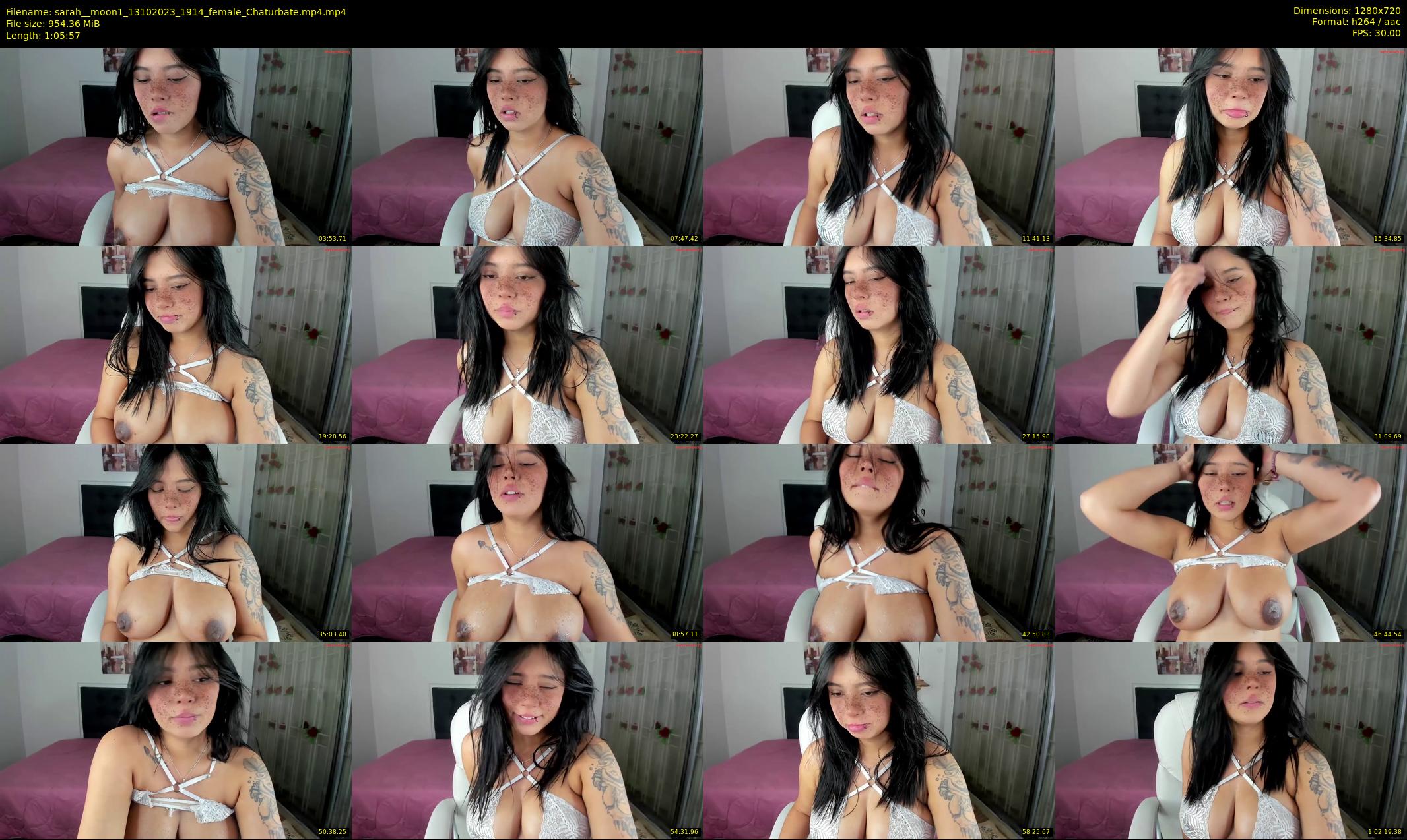 sarah__moon1 — 66 minute Chaturbate female cam show recording, 720p, Oct 13, 2023