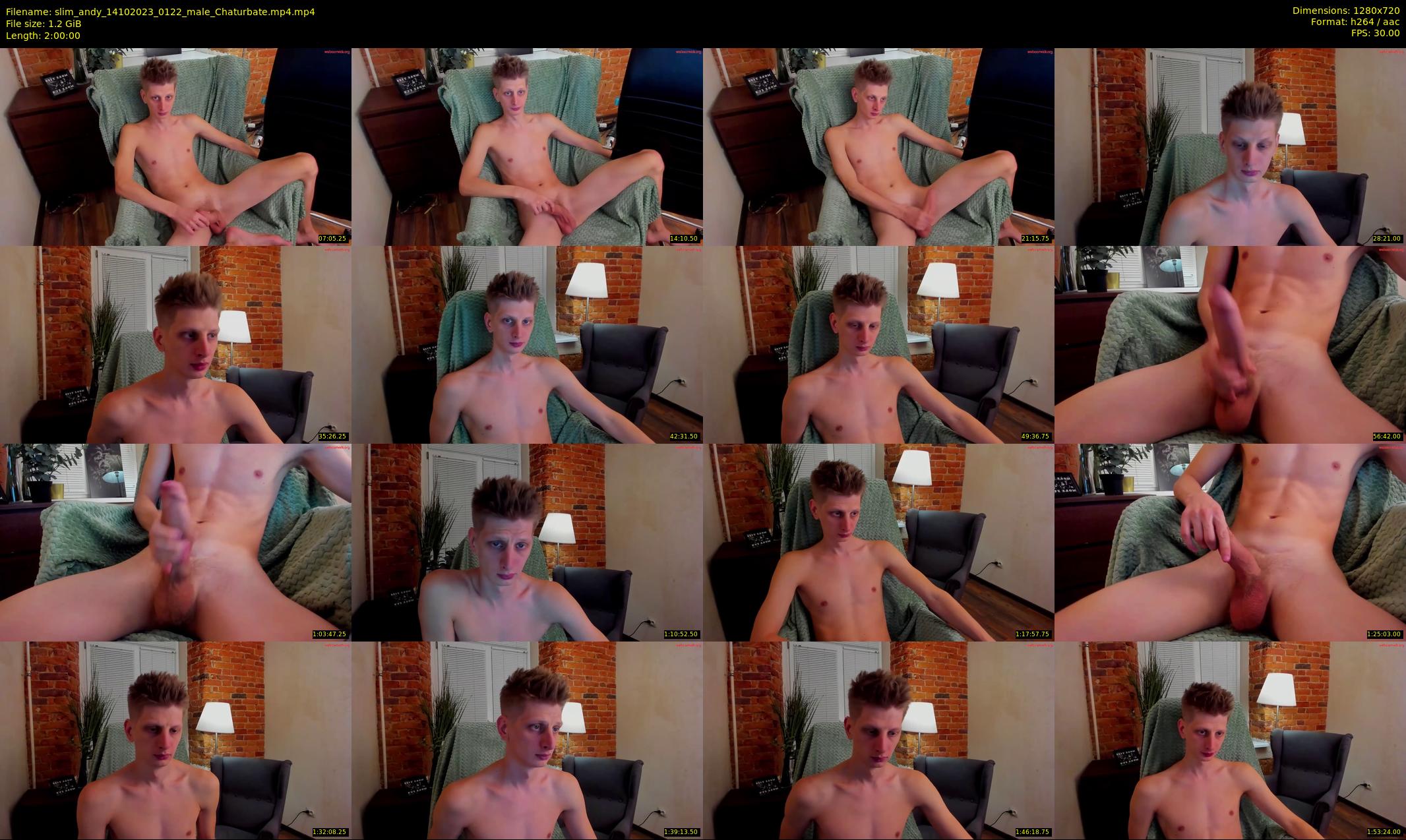 slim_andy — 120 minute Chaturbate male cam show recording, 720p, Oct 14, 2023