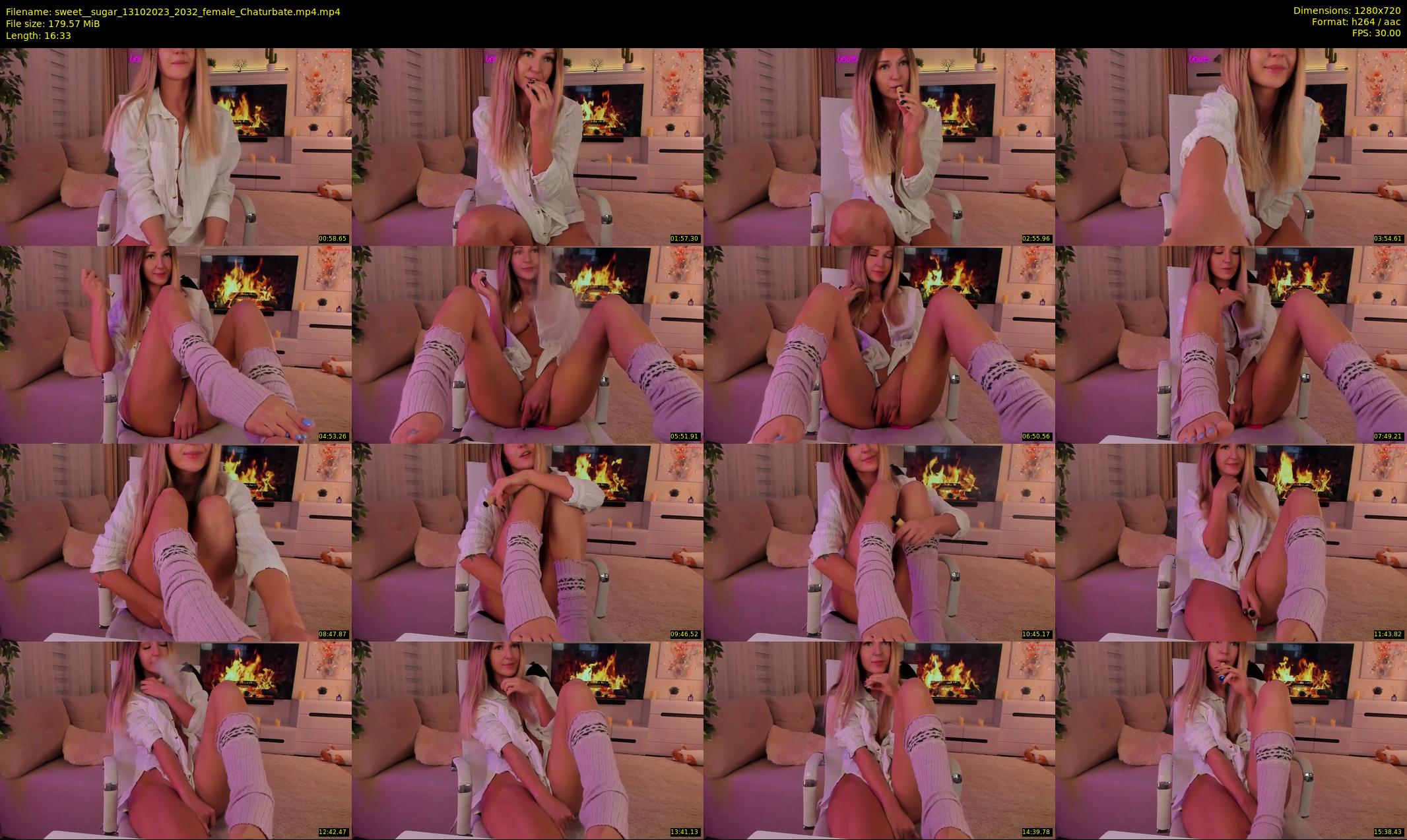 sweet__sugar — 17 minute Chaturbate female cam show recording, 720p, Oct 13, 2023
