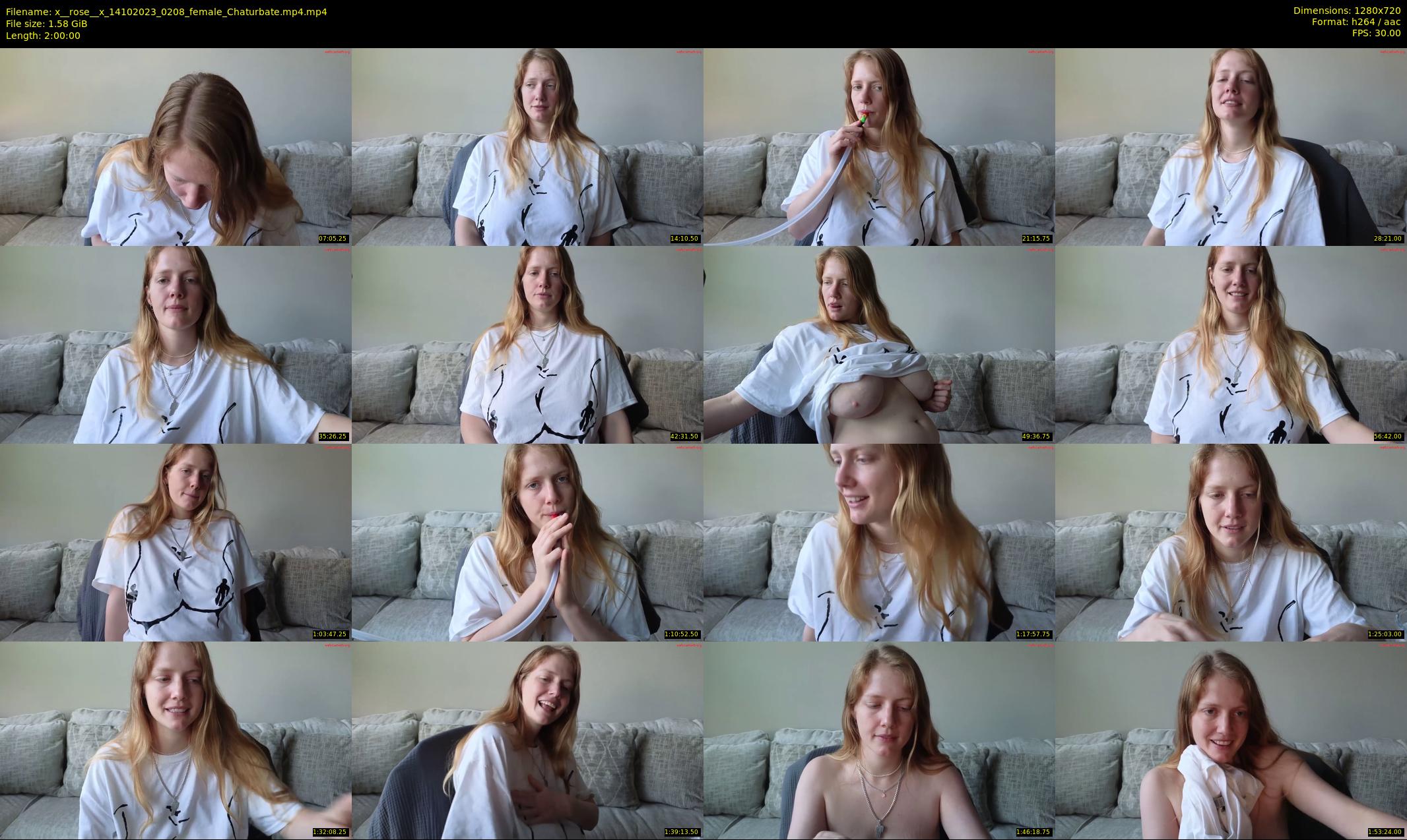 x__rose__x — 120 minute Chaturbate female cam show recording, 720p, Oct 14, 2023