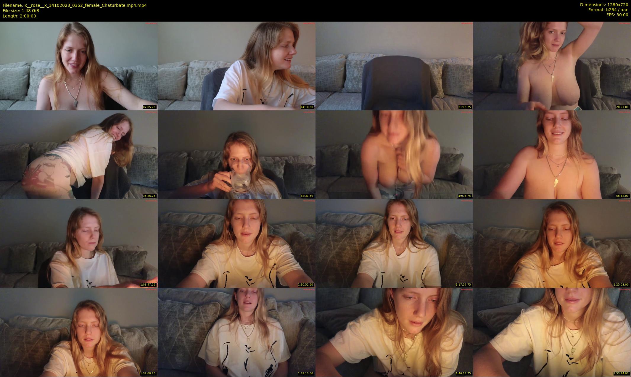 x__rose__x — 120 minute Chaturbate female cam show recording, 720p, Oct 14, 2023