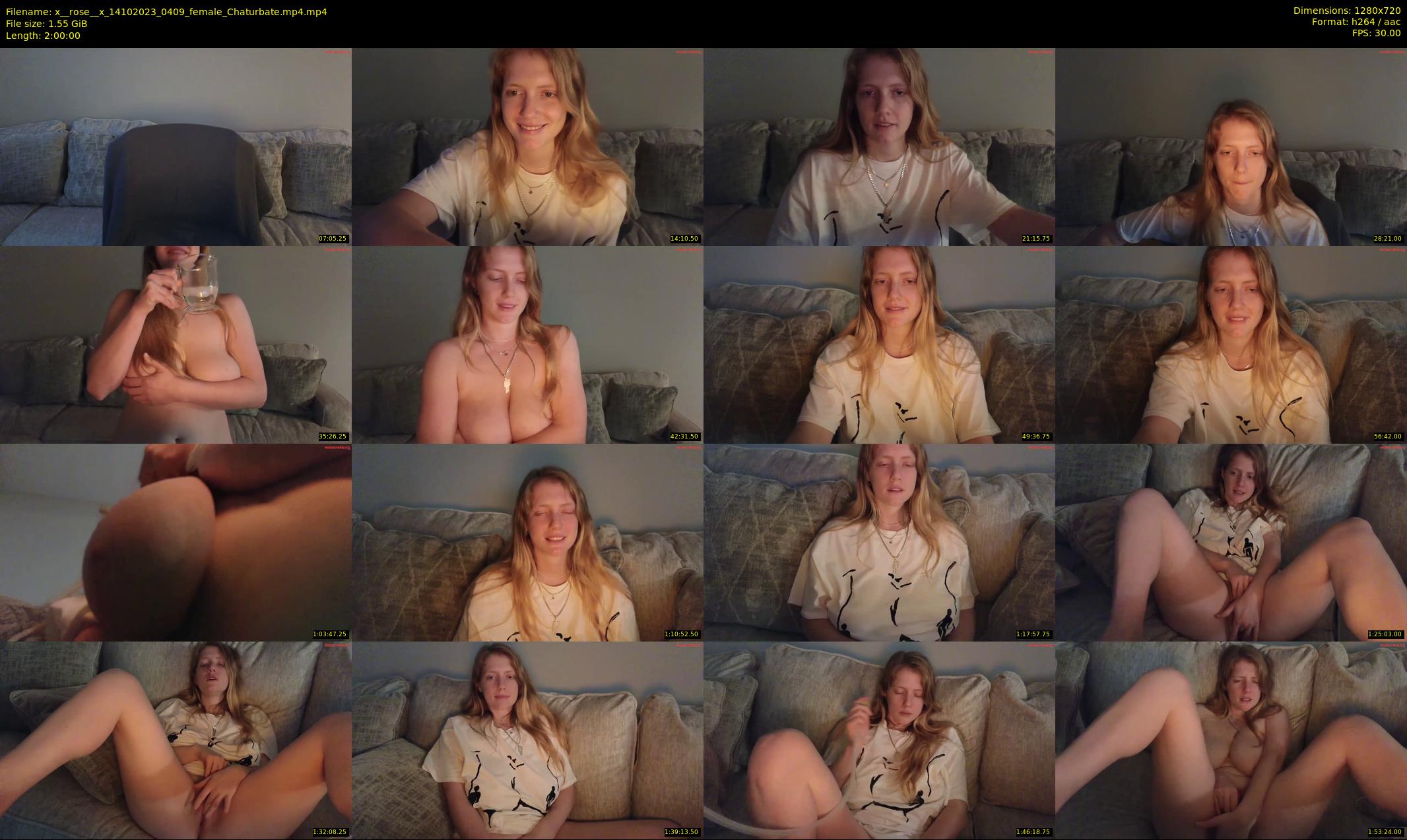 x__rose__x — 120 minute Chaturbate female cam show recording, 720p, Oct 14, 2023