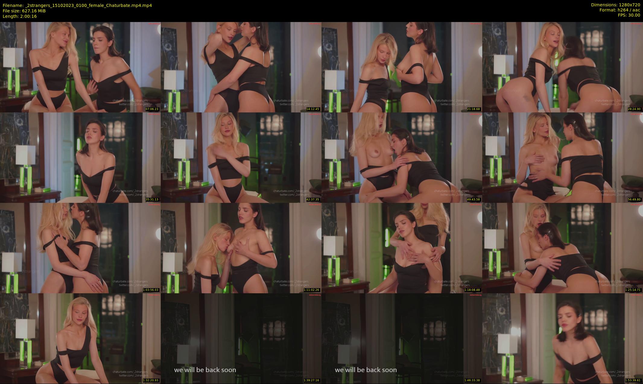 _2strangers — 121 minute Chaturbate couple cam show recording, 720p, Oct 15, 2023