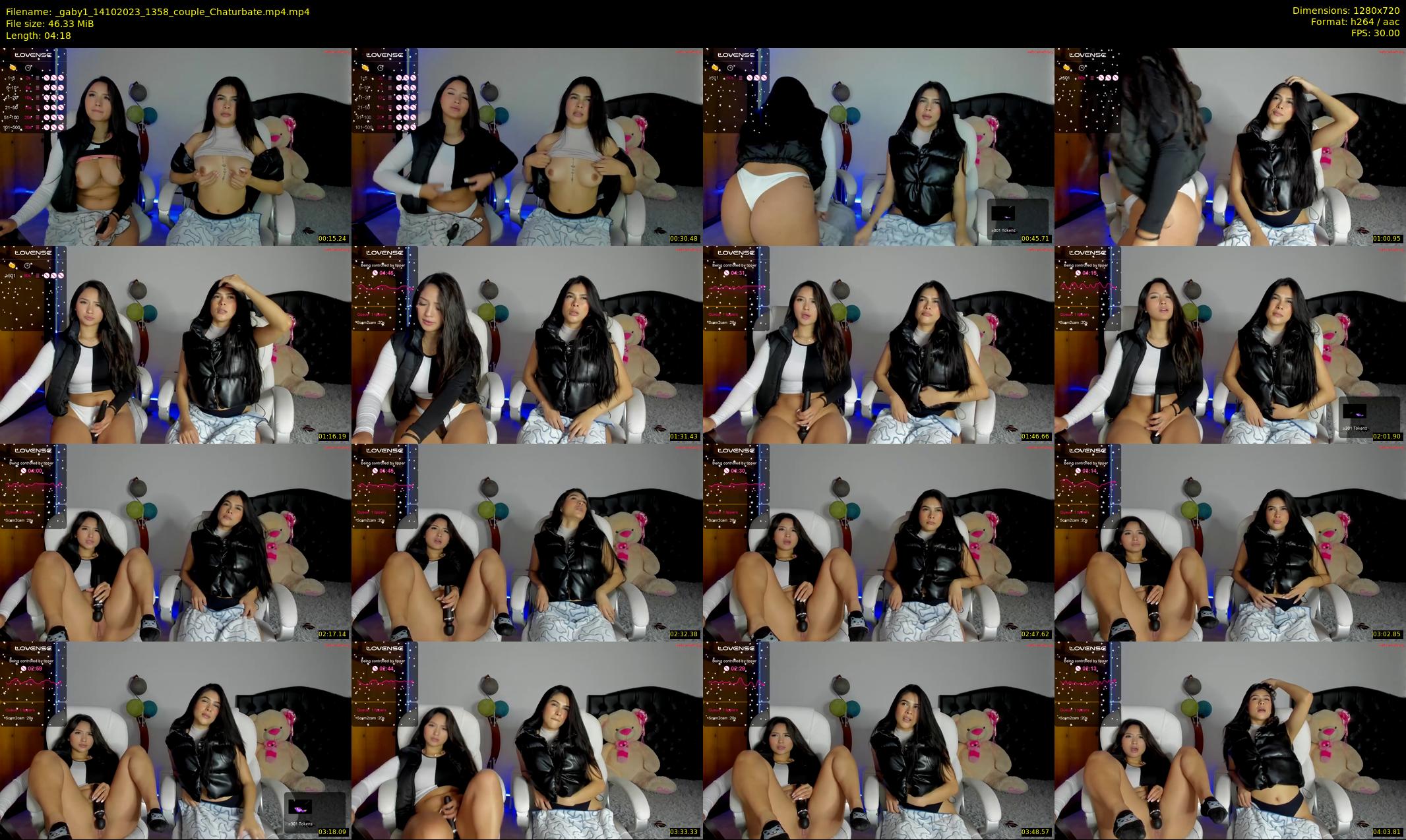 _gaby1 — 5 minute Chaturbate female cam show recording, 720p, Oct 14, 2023