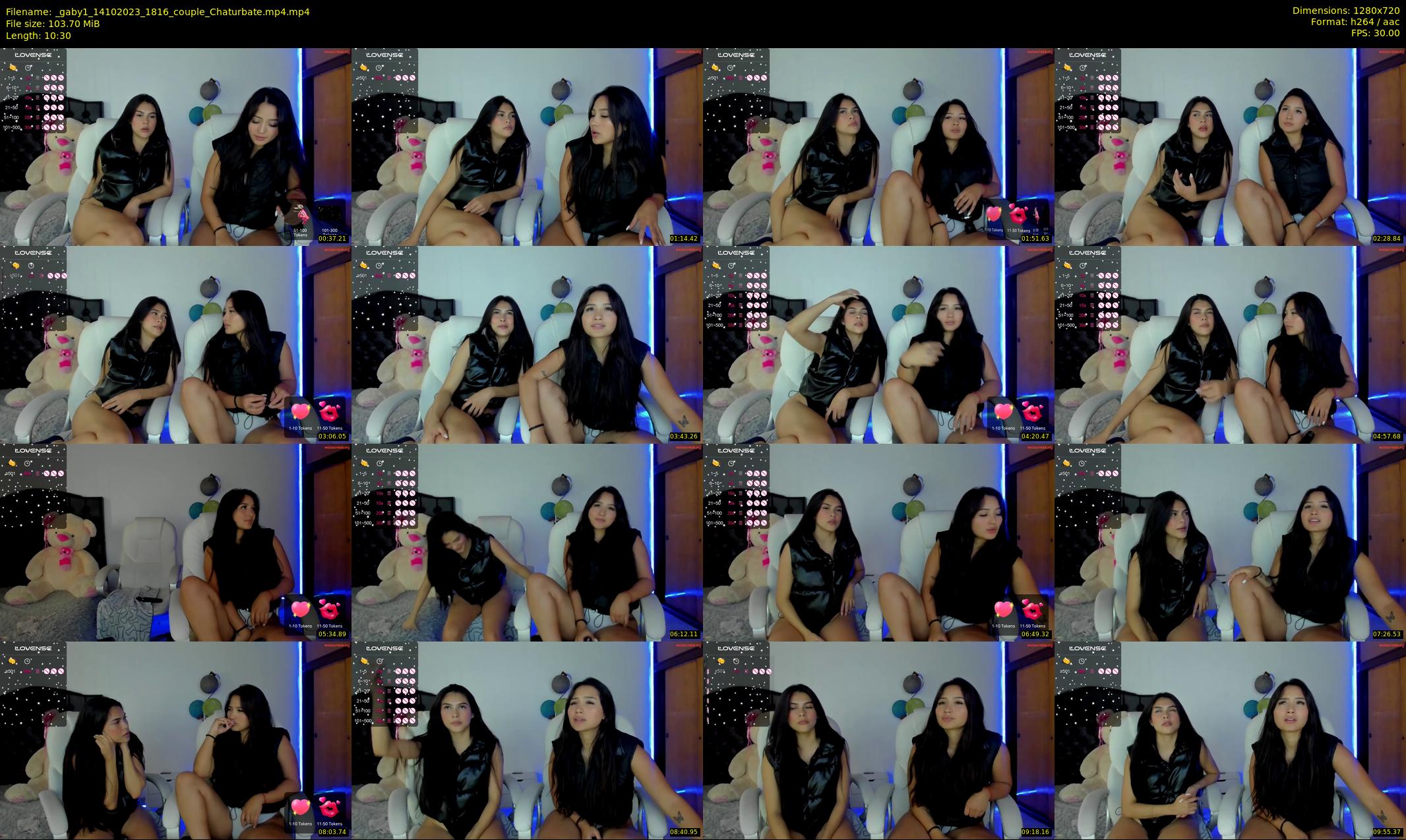 _gaby1 — 11 minute Chaturbate female cam show recording, 720p, Oct 14, 2023