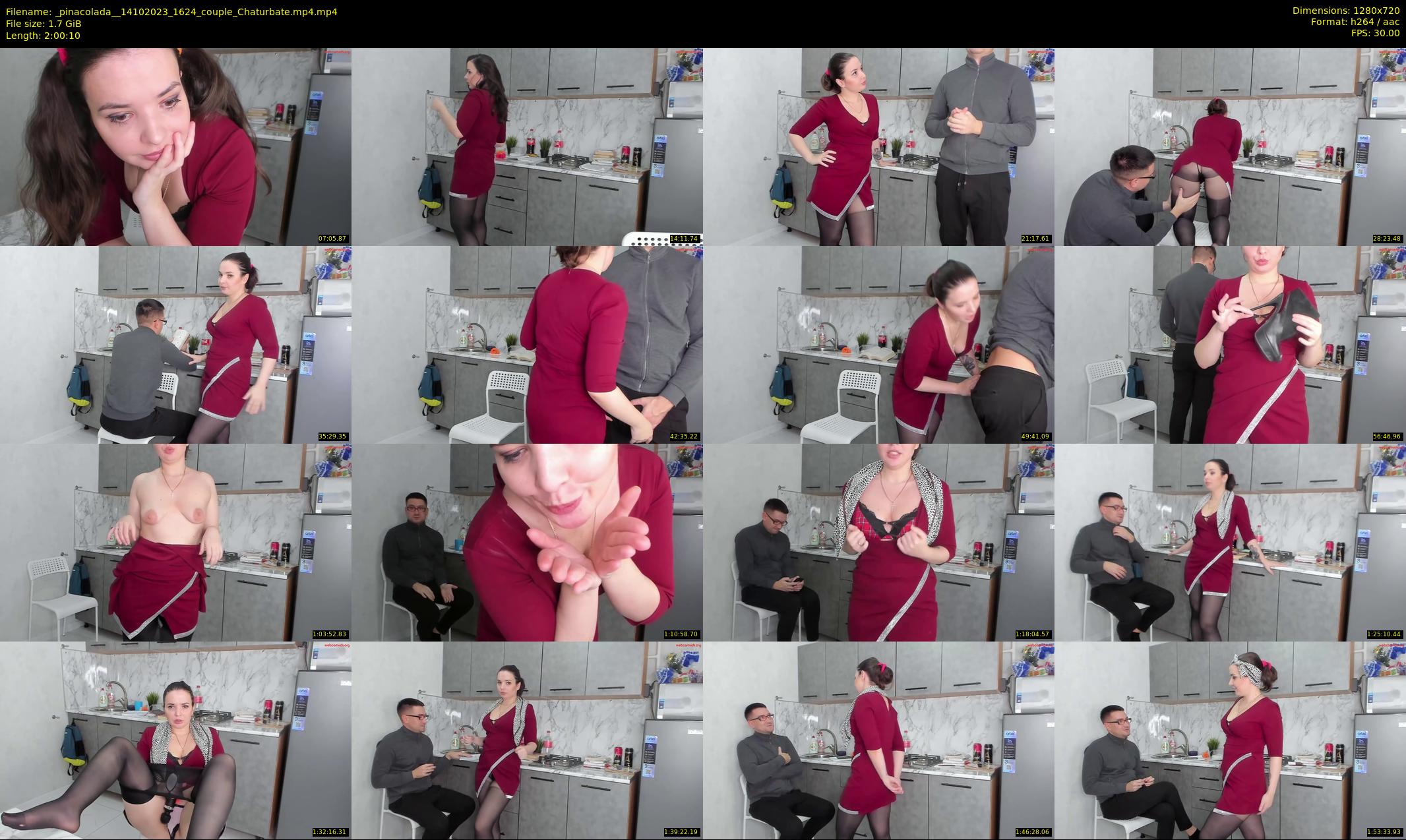 _pinacolada_ — 121 minute Chaturbate couple cam show recording, 720p, Oct 14, 2023