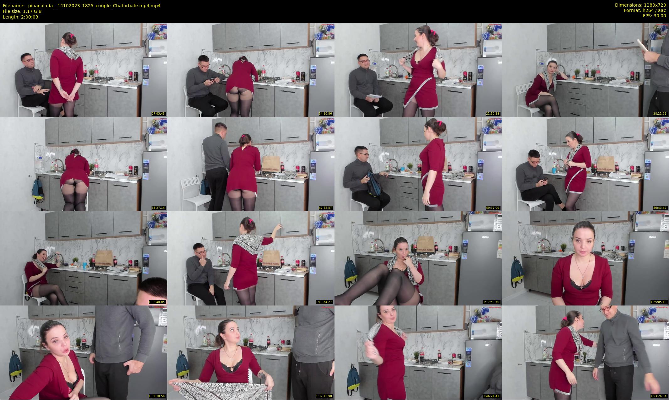 _pinacolada_ — 121 minute Chaturbate couple cam show recording, 720p, Oct 14, 2023