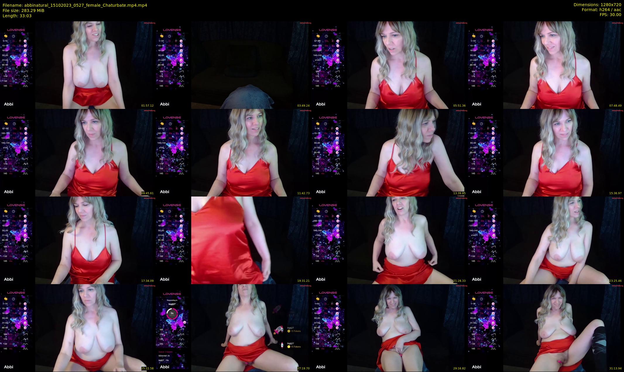 abbinatural — 34 minute Chaturbate female cam show recording, 720p, Oct 15, 2023