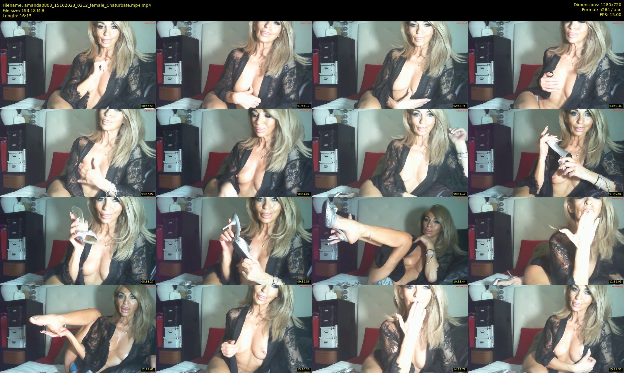 amanda0803 — 17 minute Chaturbate female cam show recording, 720p, Oct 15, 2023